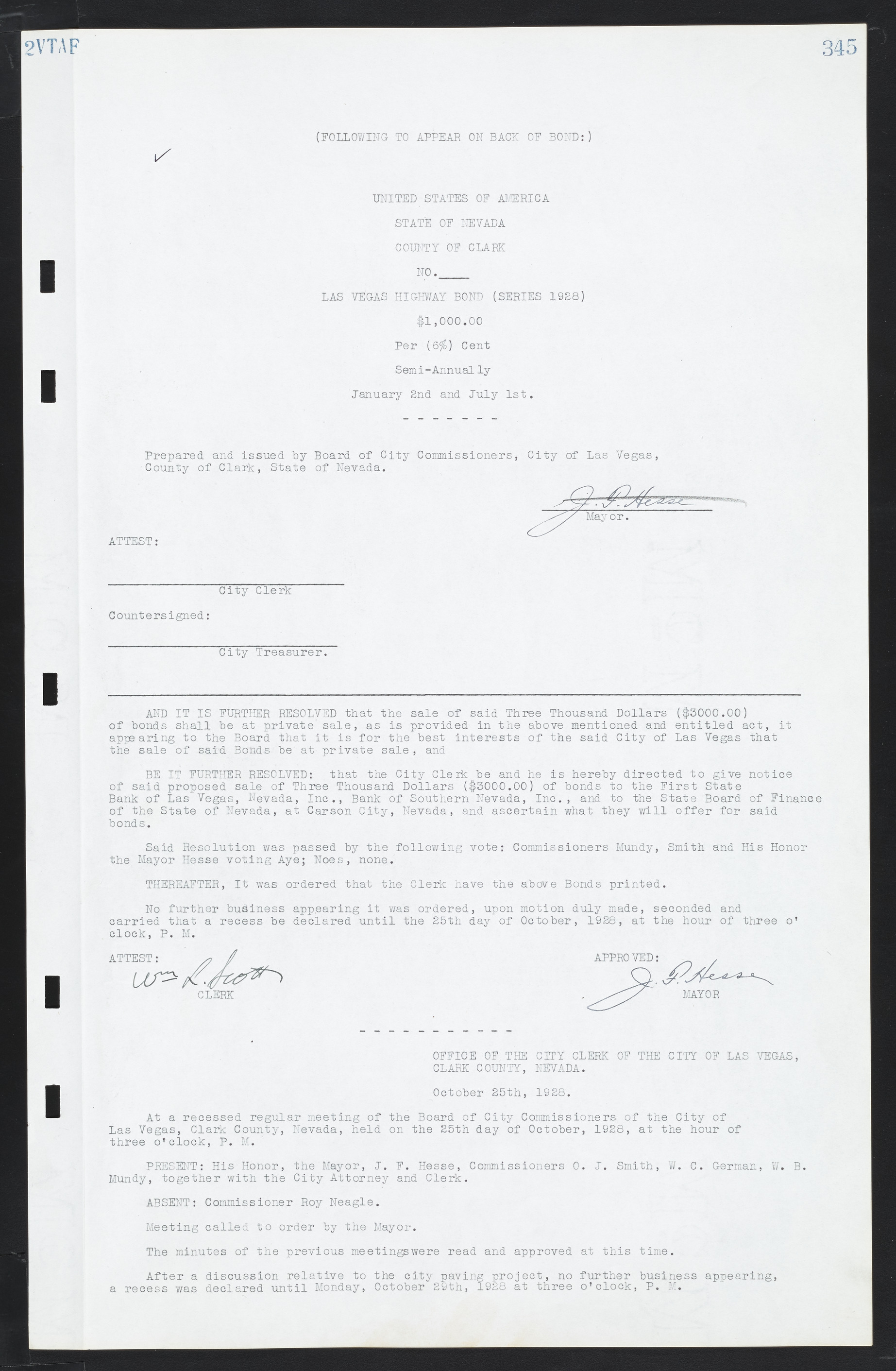Las Vegas City Commission Minutes, March 1, 1922 to May 10, 1929, lvc000002-354