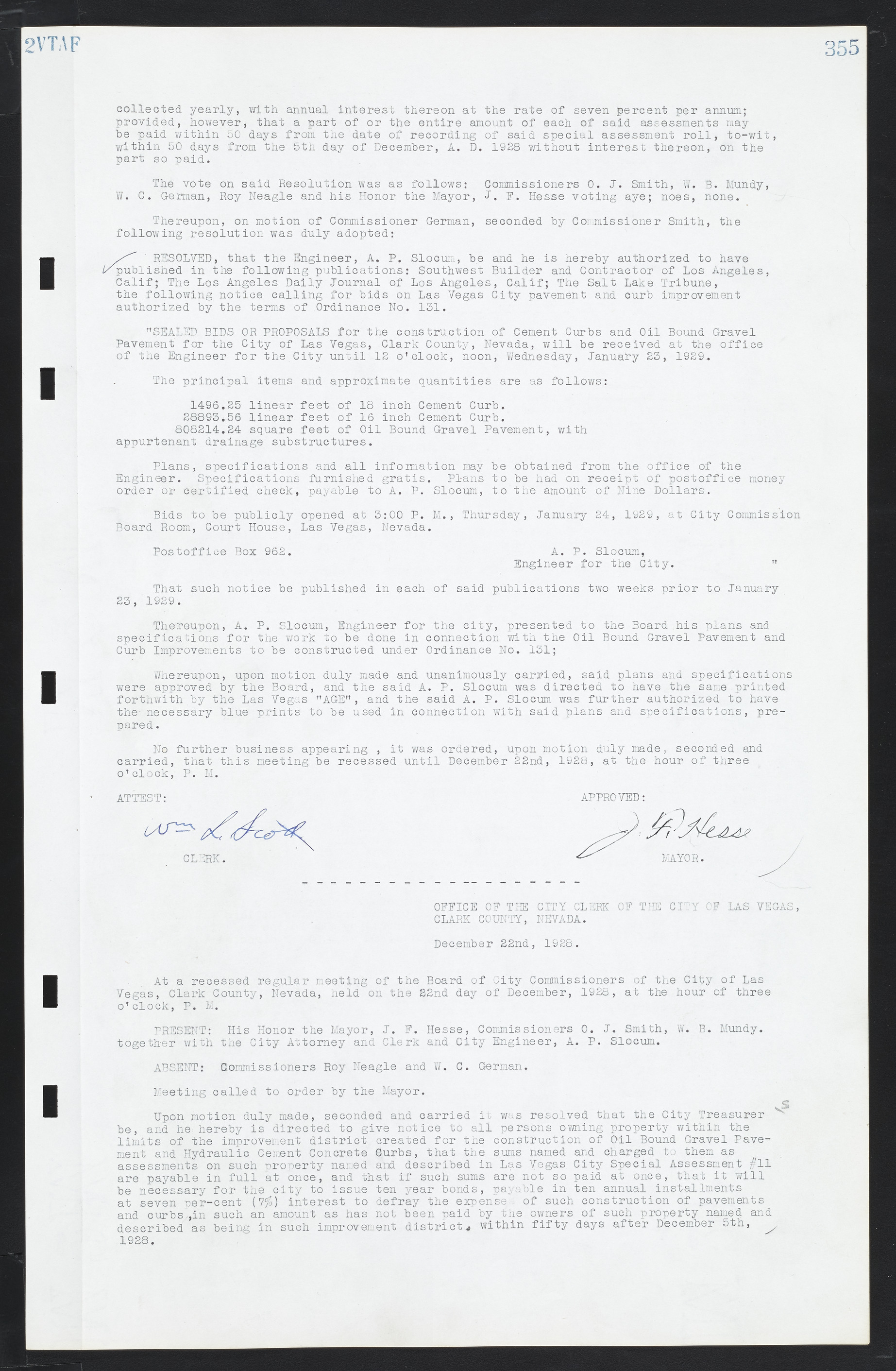 Las Vegas City Commission Minutes, March 1, 1922 to May 10, 1929, lvc000002-364