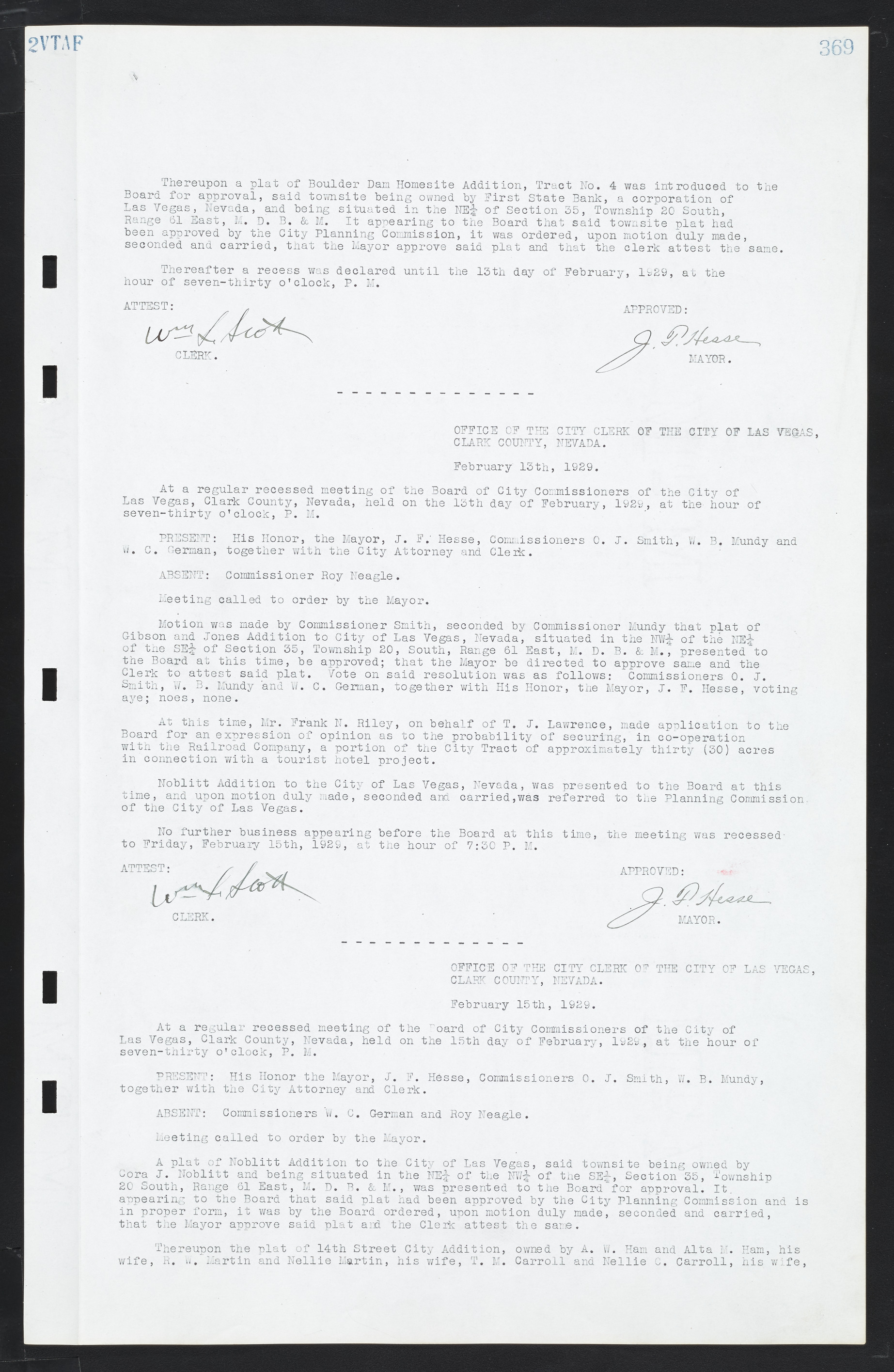 Las Vegas City Commission Minutes, March 1, 1922 to May 10, 1929, lvc000002-378