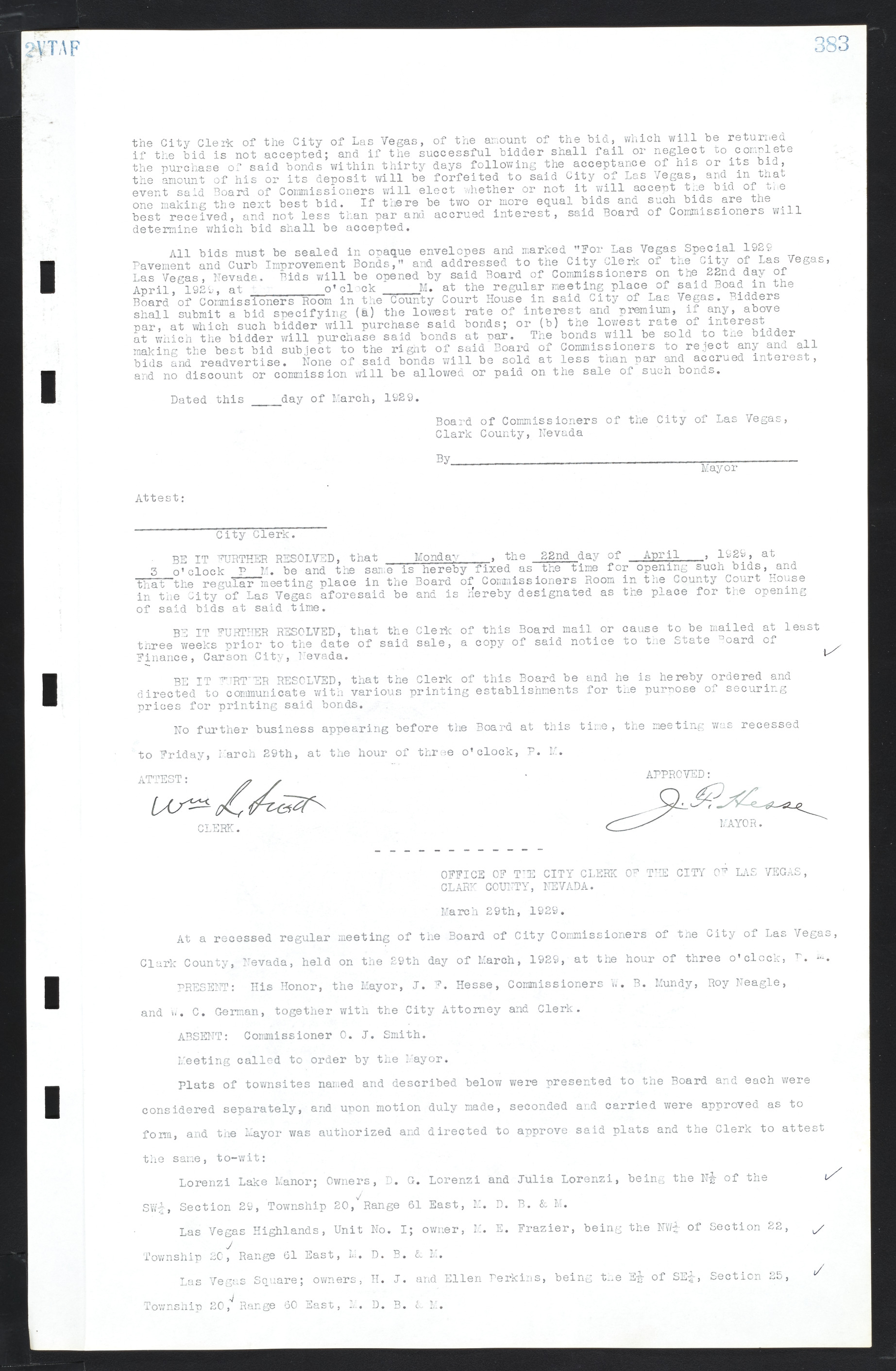 Las Vegas City Commission Minutes, March 1, 1922 to May 10, 1929, lvc000002-392