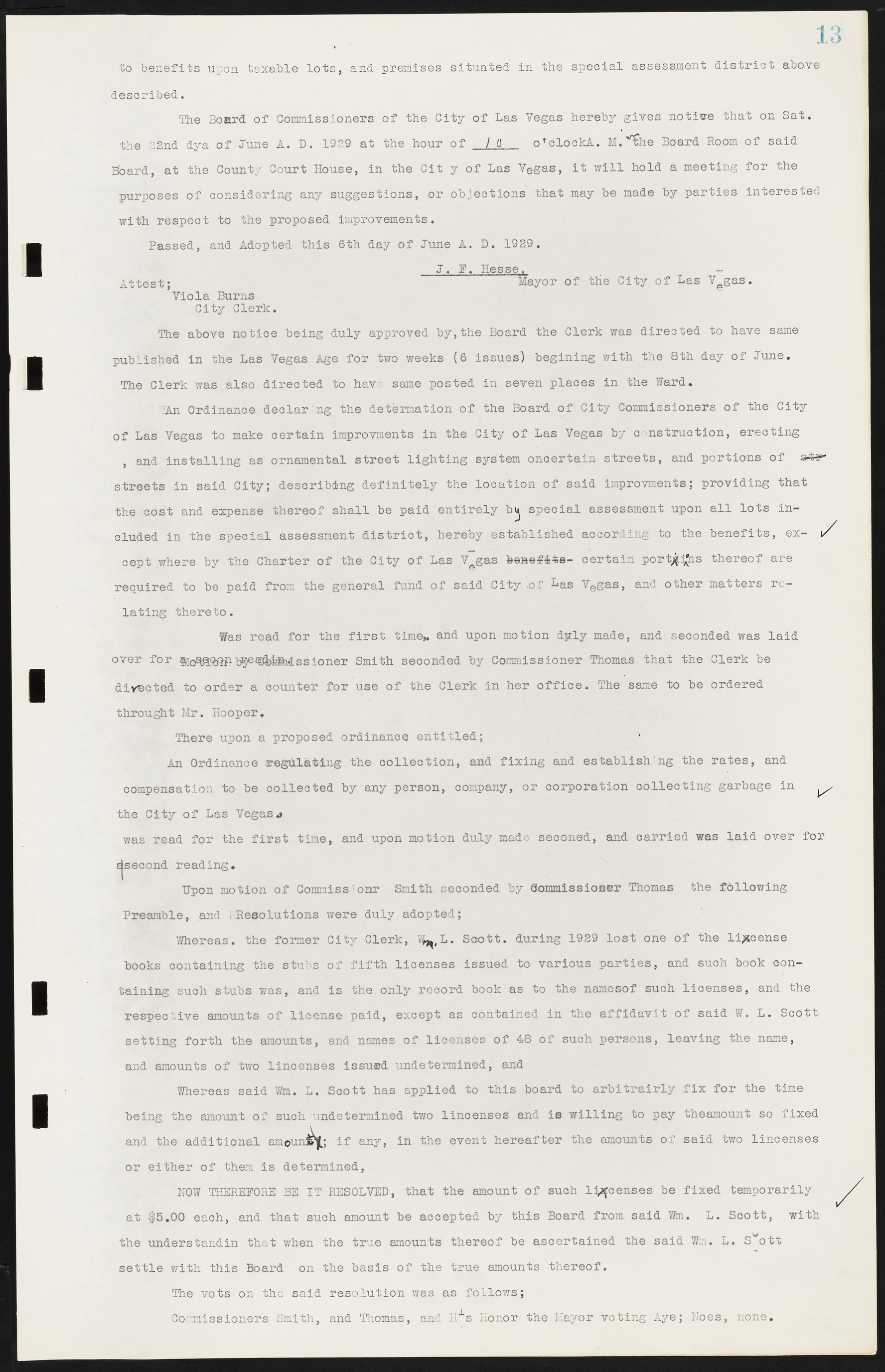 Las Vegas City Commission Minutes, May 14, 1929 to February 11, 1937, lvc000003-19