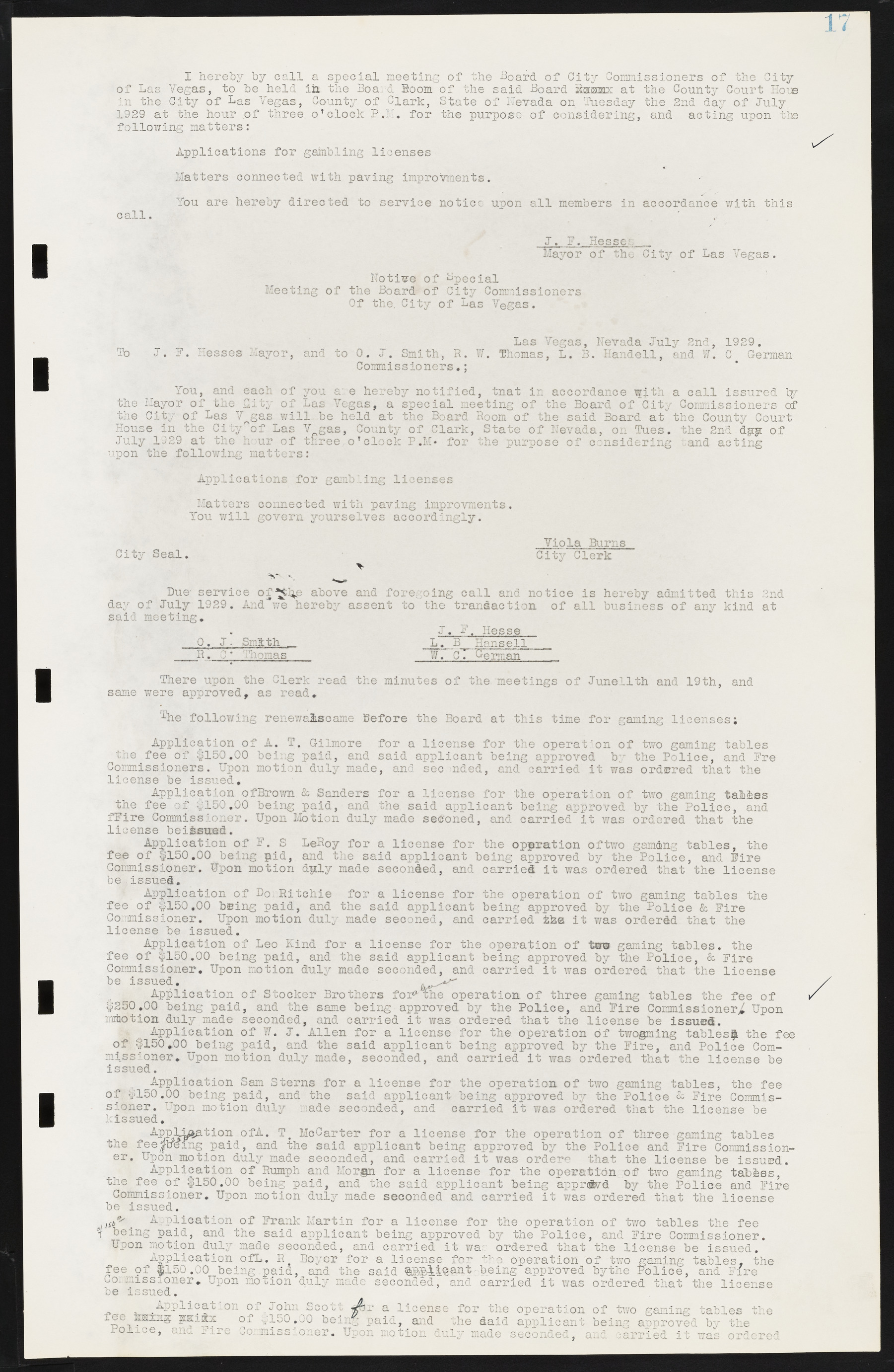 Las Vegas City Commission Minutes, May 14, 1929 to February 11, 1937, lvc000003-23