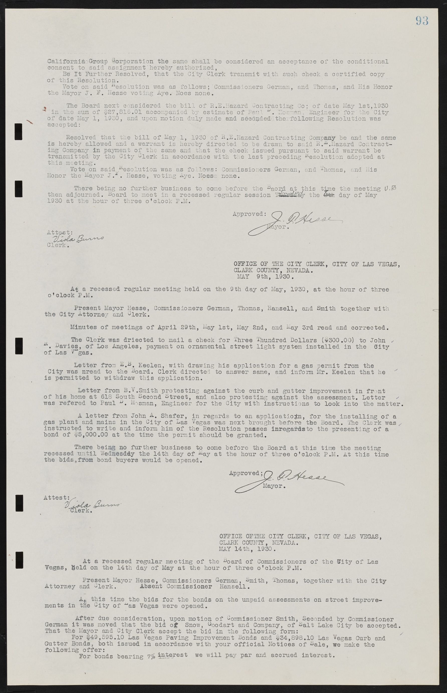 Las Vegas City Commission Minutes, May 14, 1929 to February 11, 1937, lvc000003-99