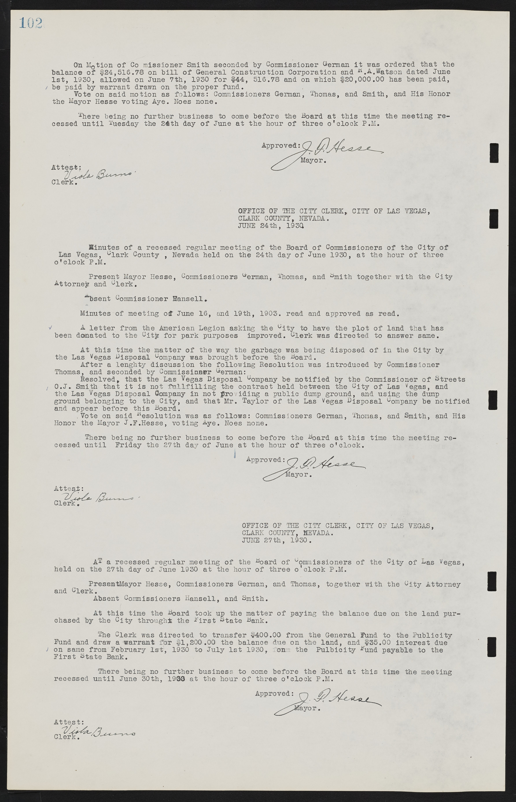 Las Vegas City Commission Minutes, May 14, 1929 to February 11, 1937, lvc000003-108