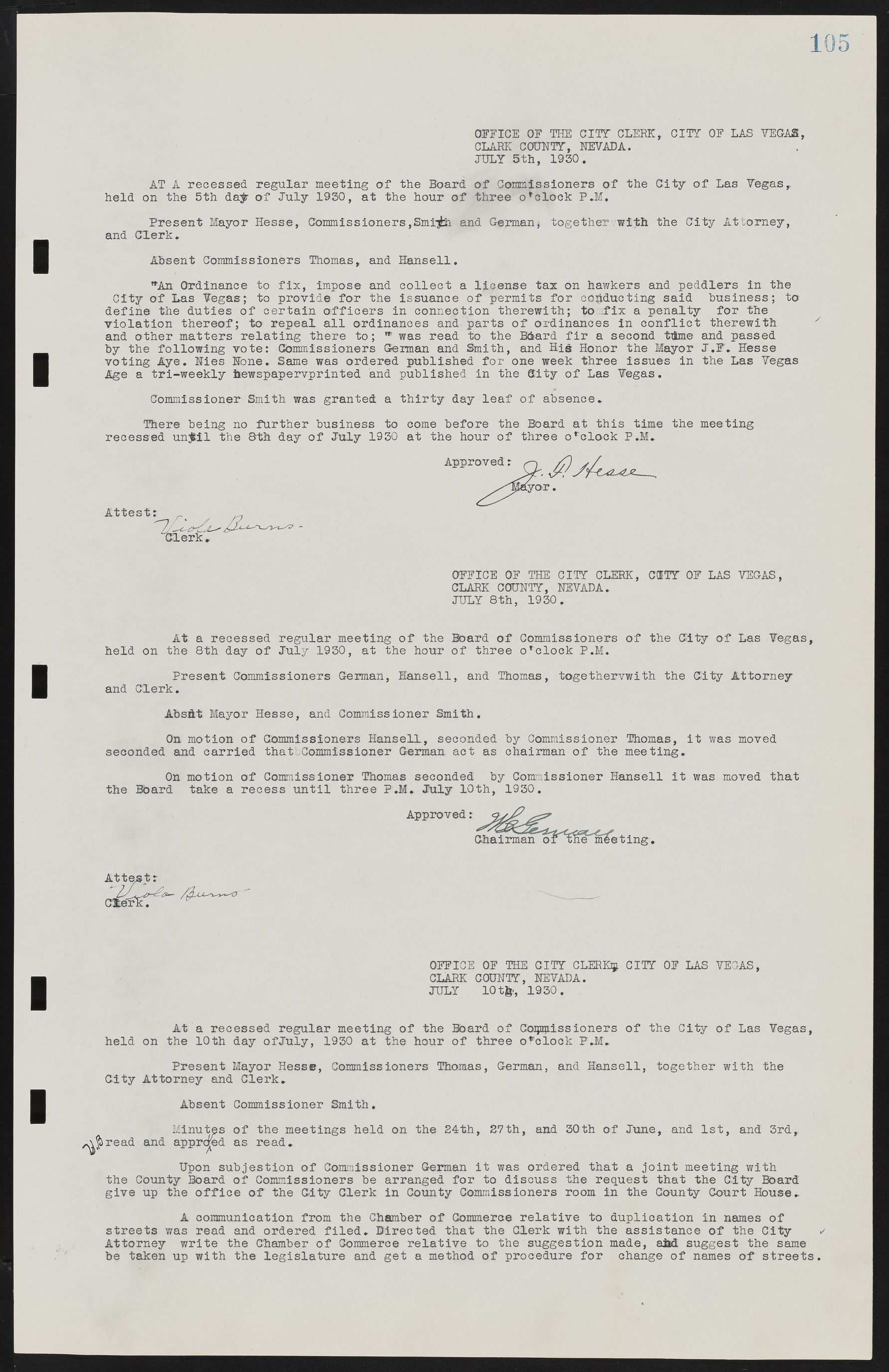 Las Vegas City Commission Minutes, May 14, 1929 to February 11, 1937, lvc000003-111