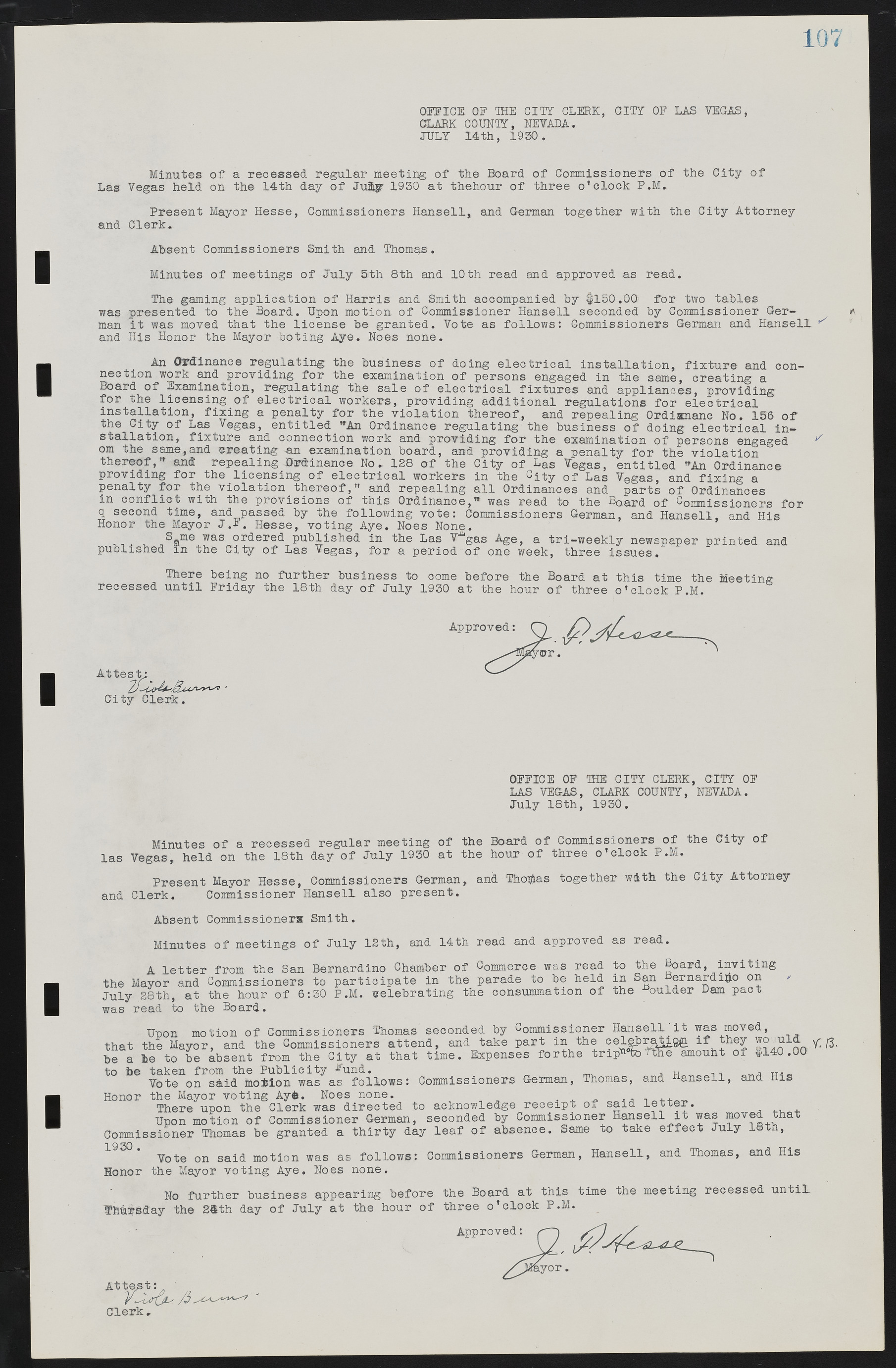 Las Vegas City Commission Minutes, May 14, 1929 to February 11, 1937, lvc000003-113