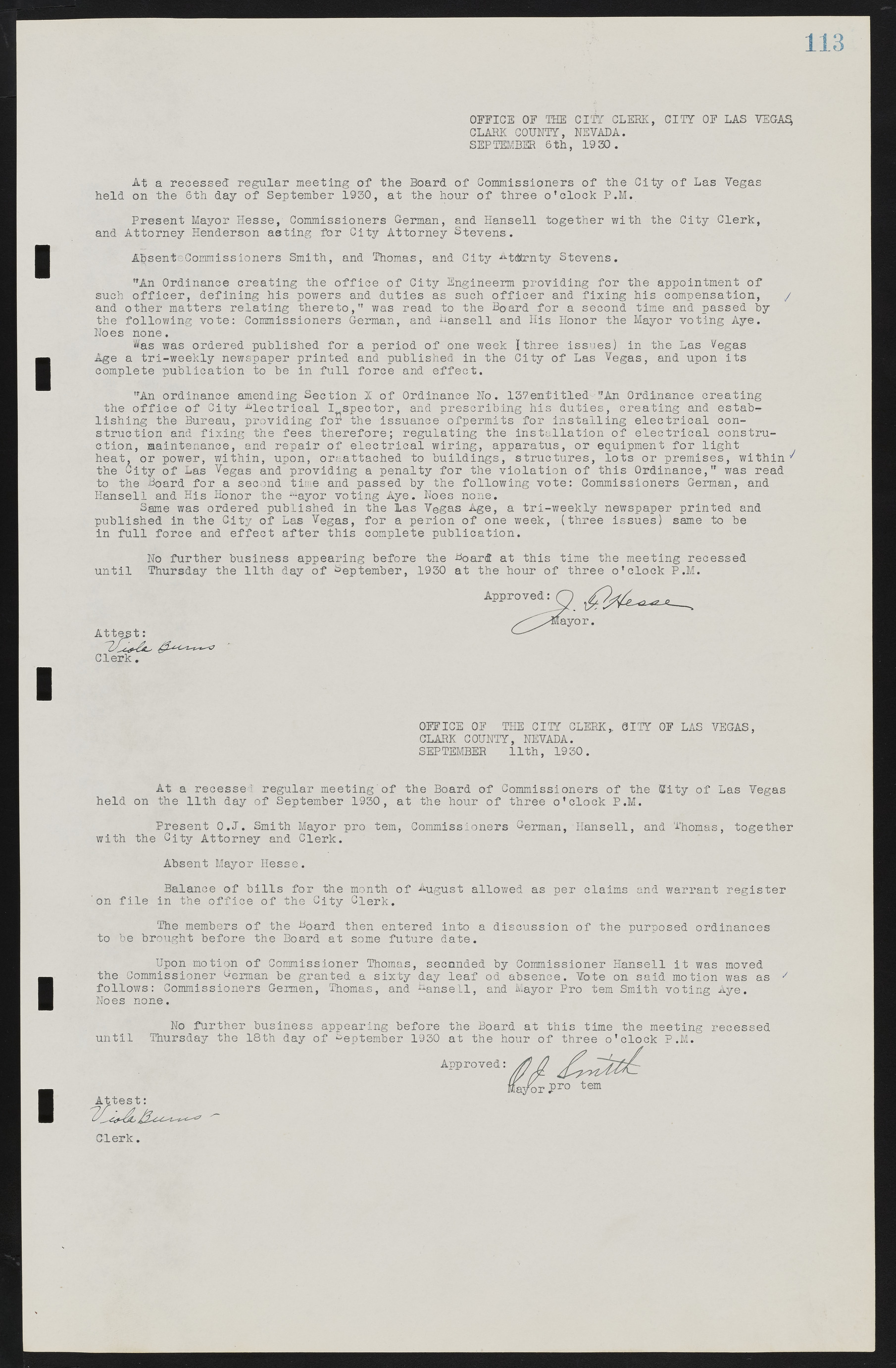 Las Vegas City Commission Minutes, May 14, 1929 to February 11, 1937, lvc000003-119