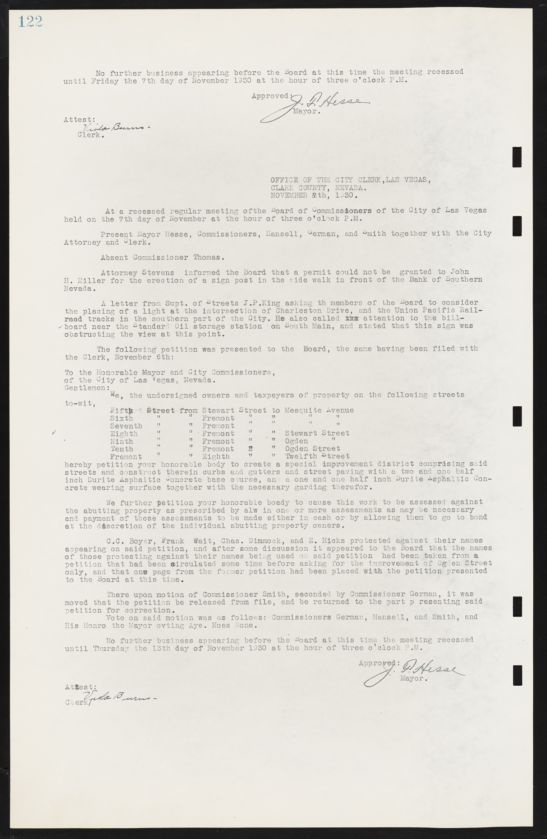 Las Vegas City Commission Minutes, May 14, 1929 to February 11, 1937, lvc000003-128