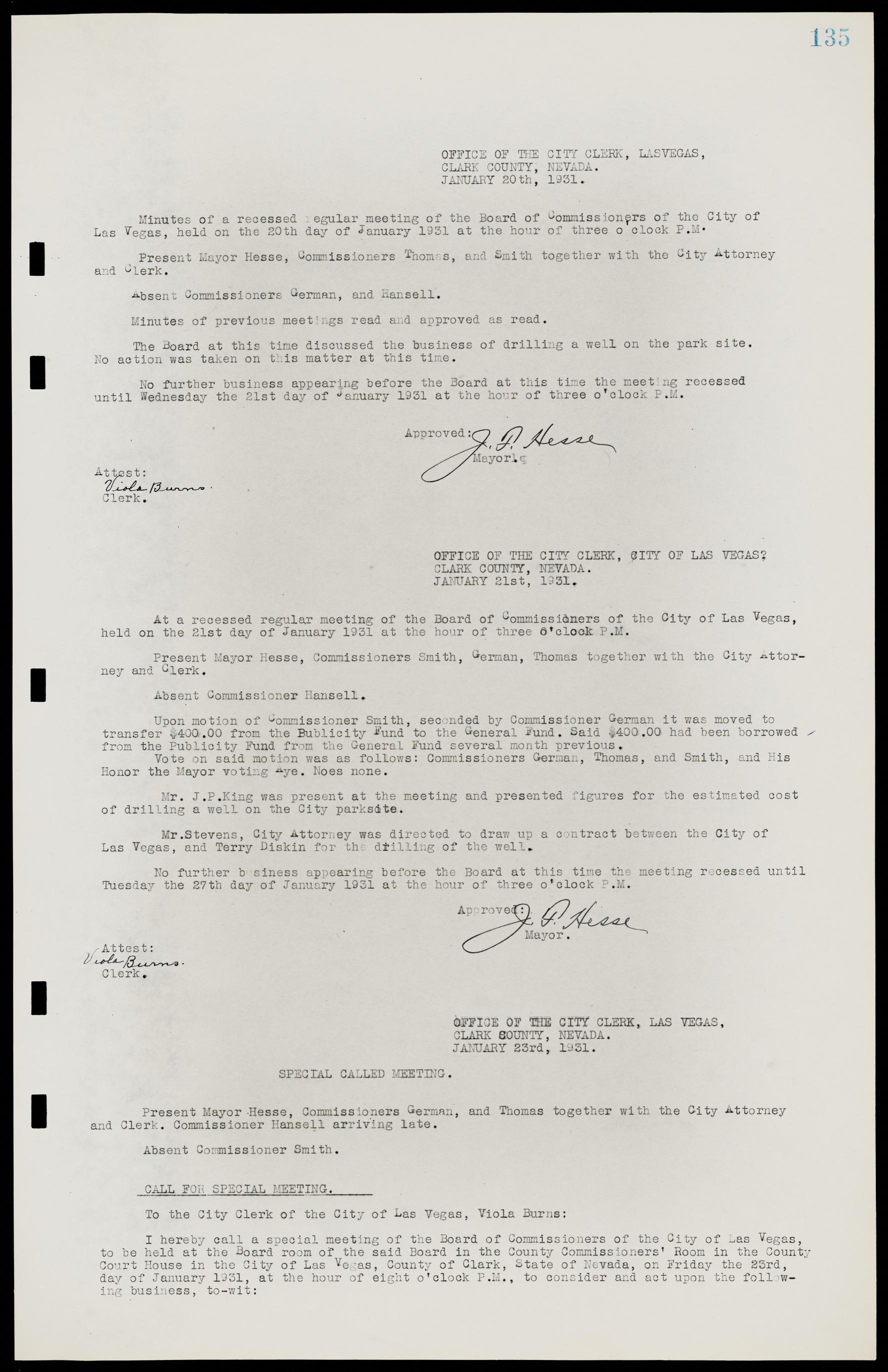 Las Vegas City Commission Minutes, May 14, 1929 to February 11, 1937, lvc000003-141