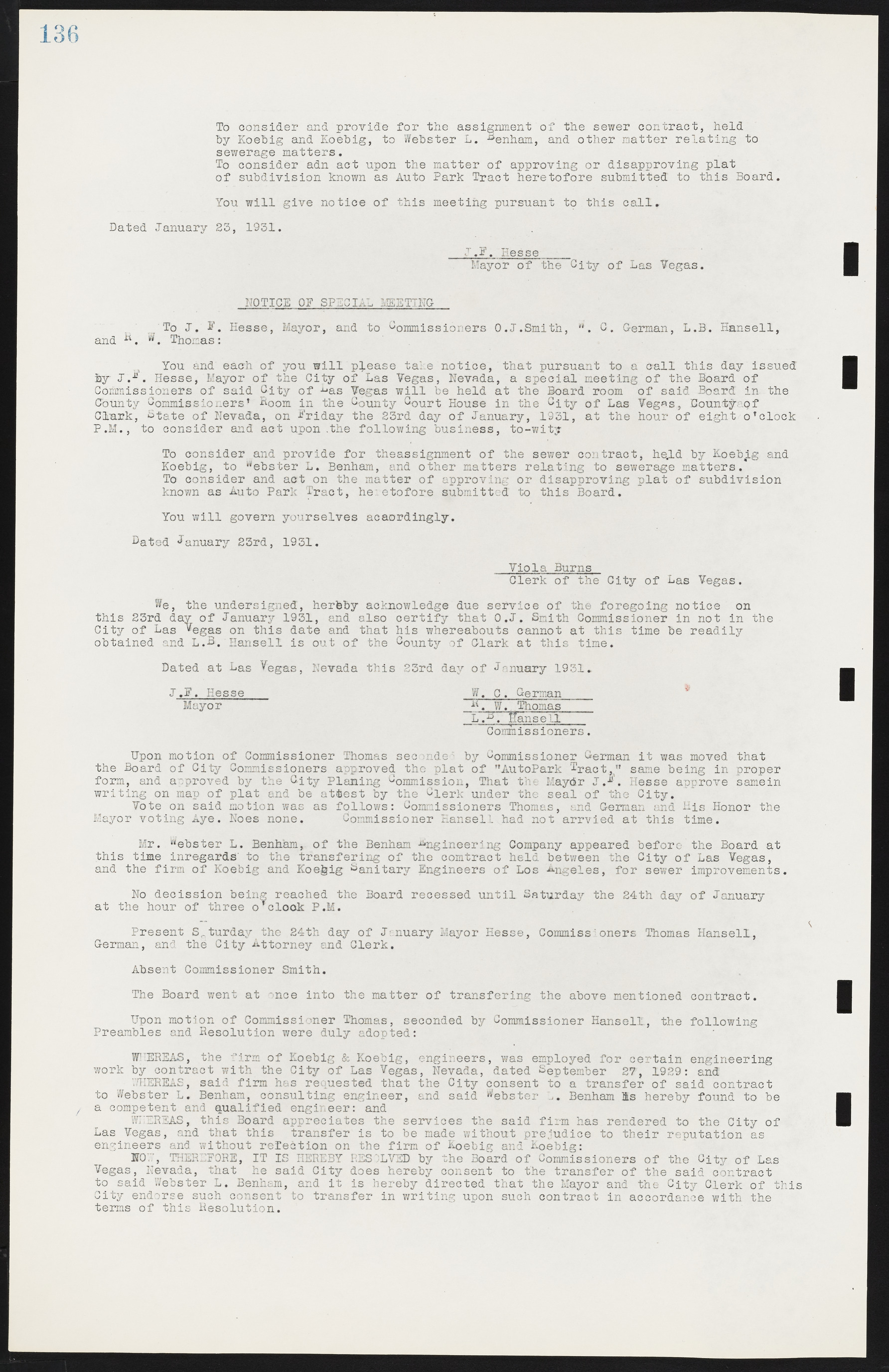 Las Vegas City Commission Minutes, May 14, 1929 to February 11, 1937, lvc000003-142