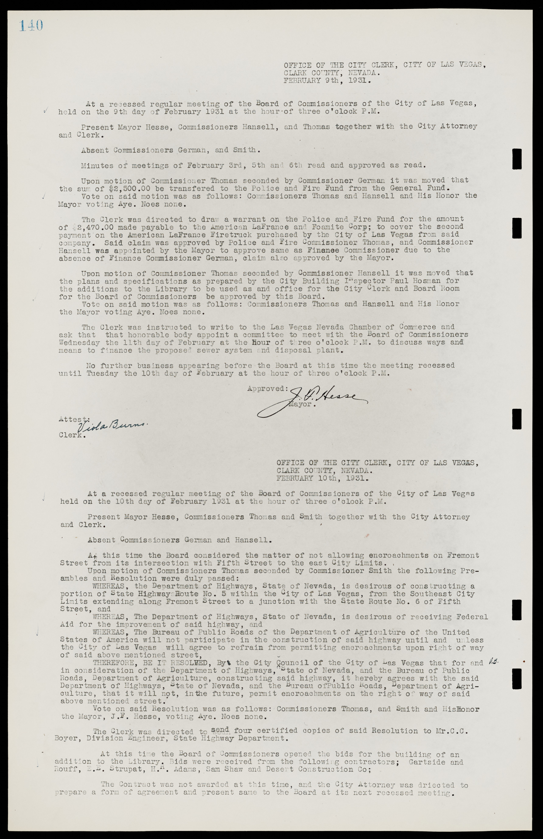 Las Vegas City Commission Minutes, May 14, 1929 to February 11, 1937, lvc000003-146