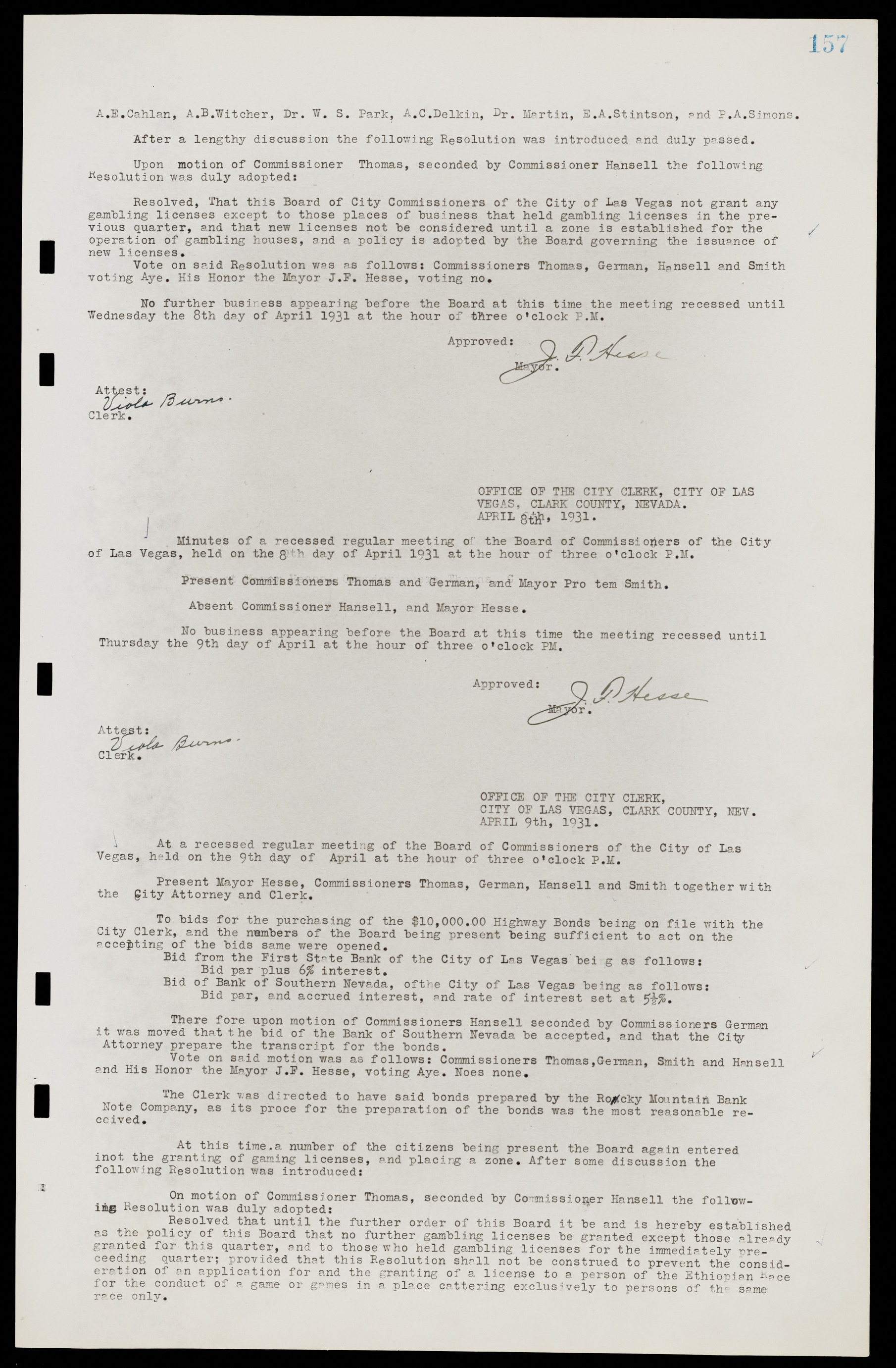 Las Vegas City Commission Minutes, May 14, 1929 to February 11, 1937, lvc000003-163