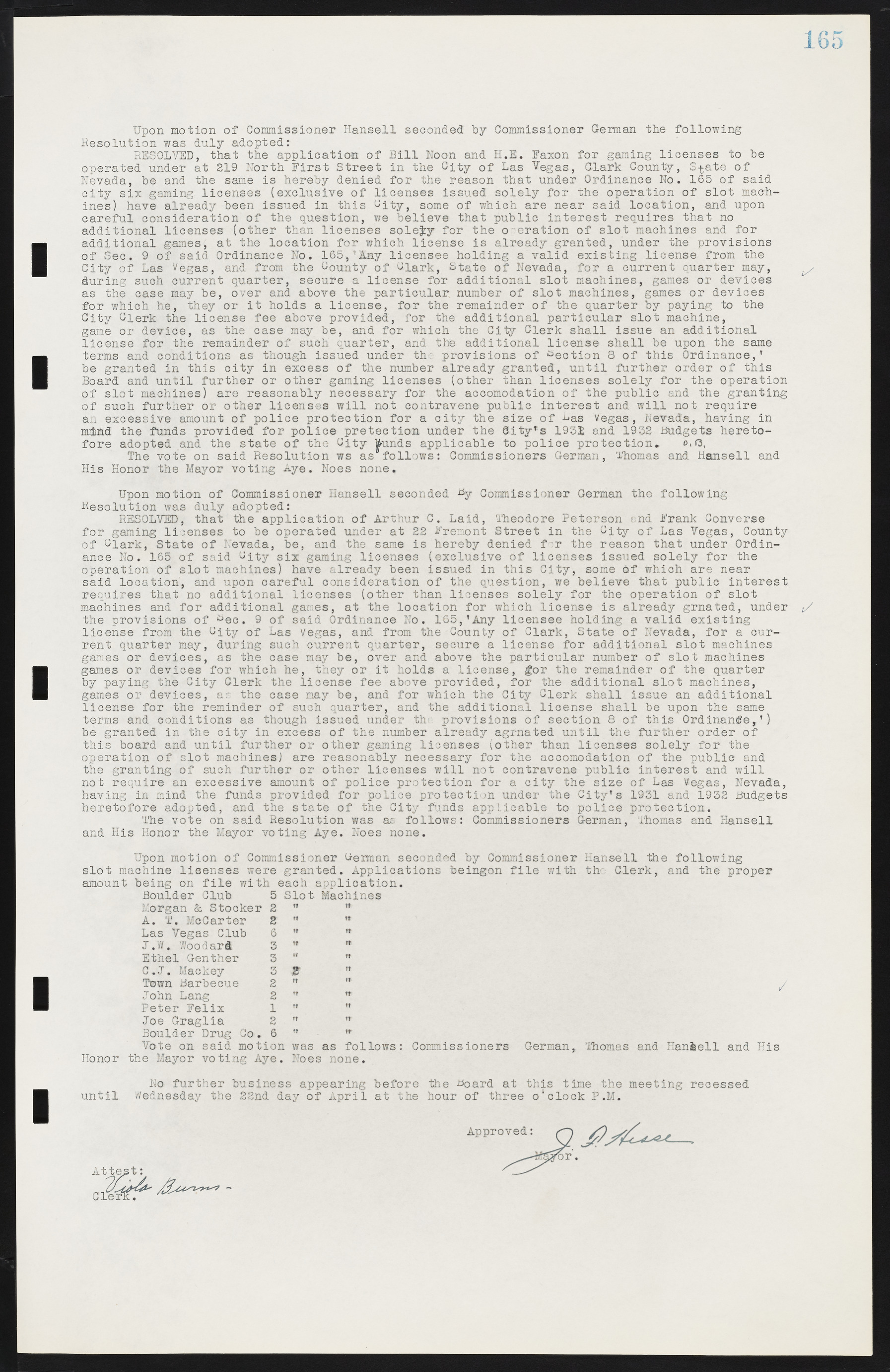 Las Vegas City Commission Minutes, May 14, 1929 to February 11, 1937, lvc000003-171