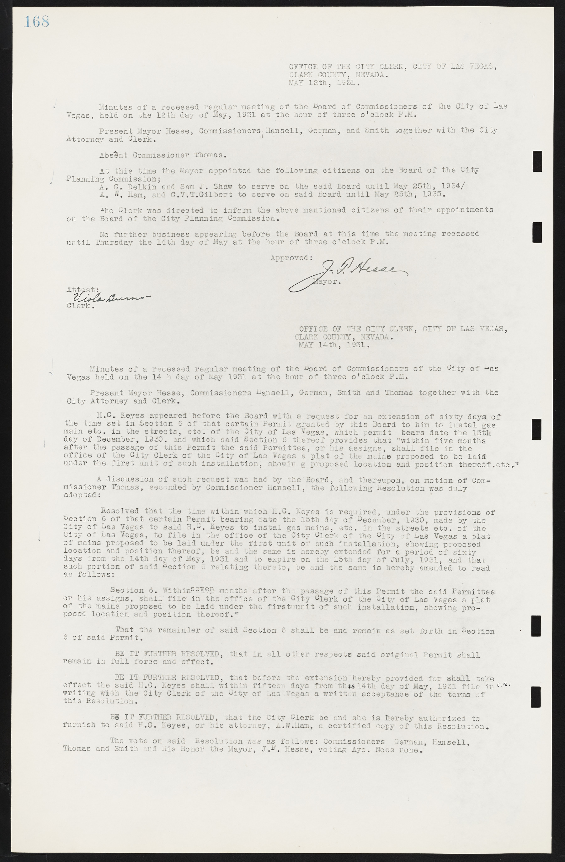 Las Vegas City Commission Minutes, May 14, 1929 to February 11, 1937, lvc000003-174