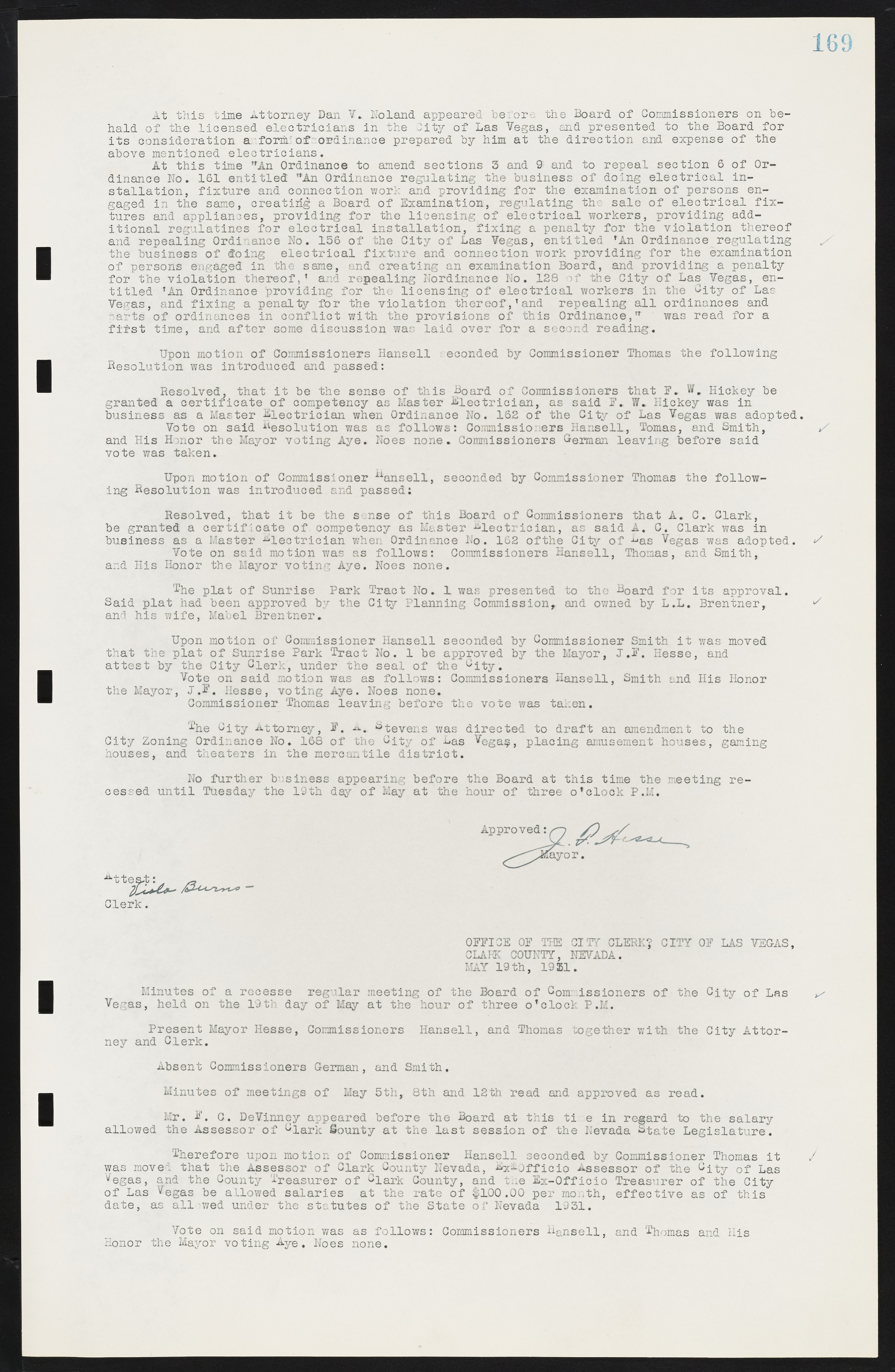 Las Vegas City Commission Minutes, May 14, 1929 to February 11, 1937, lvc000003-175