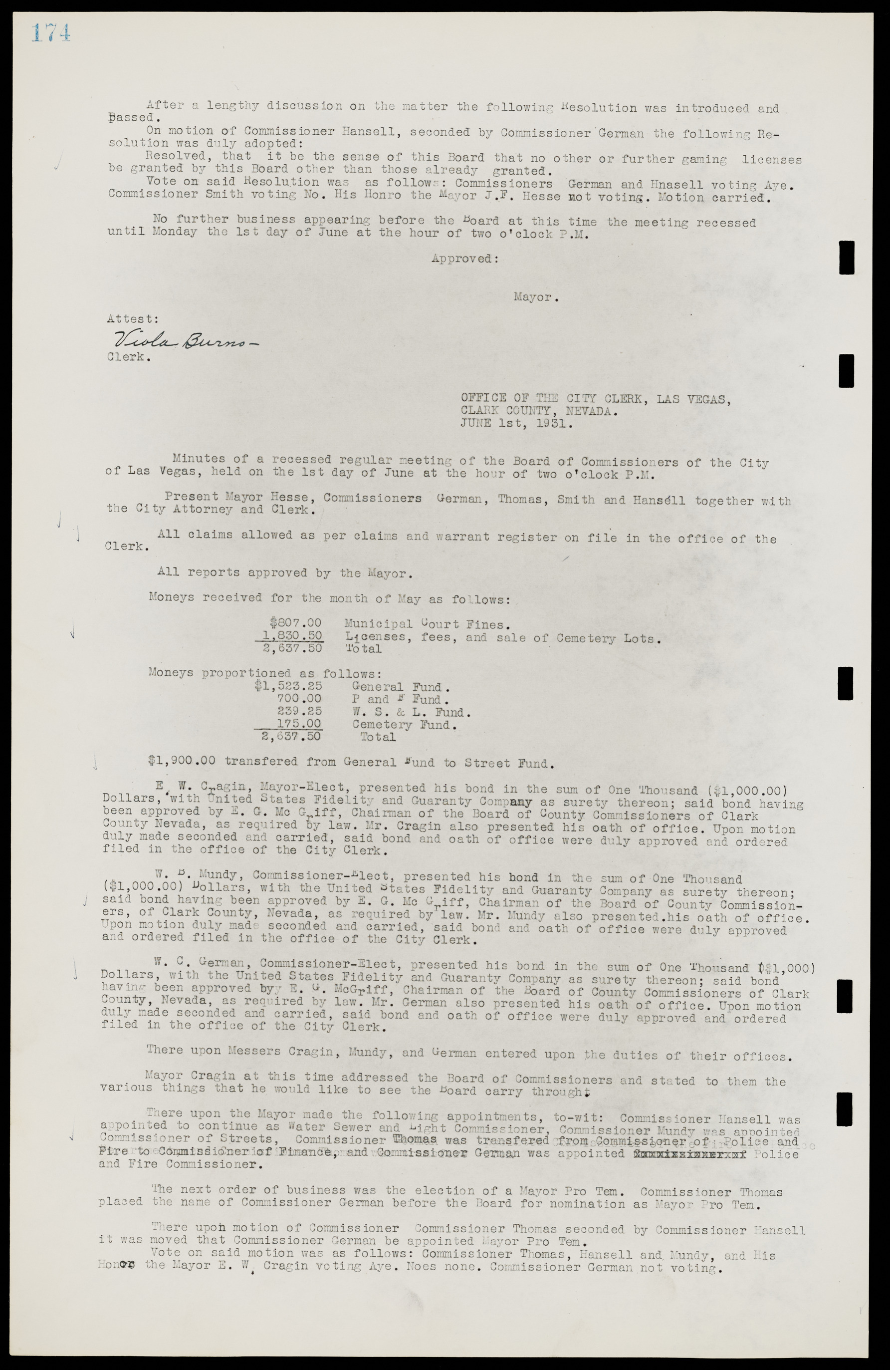 Las Vegas City Commission Minutes, May 14, 1929 to February 11, 1937, lvc000003-180