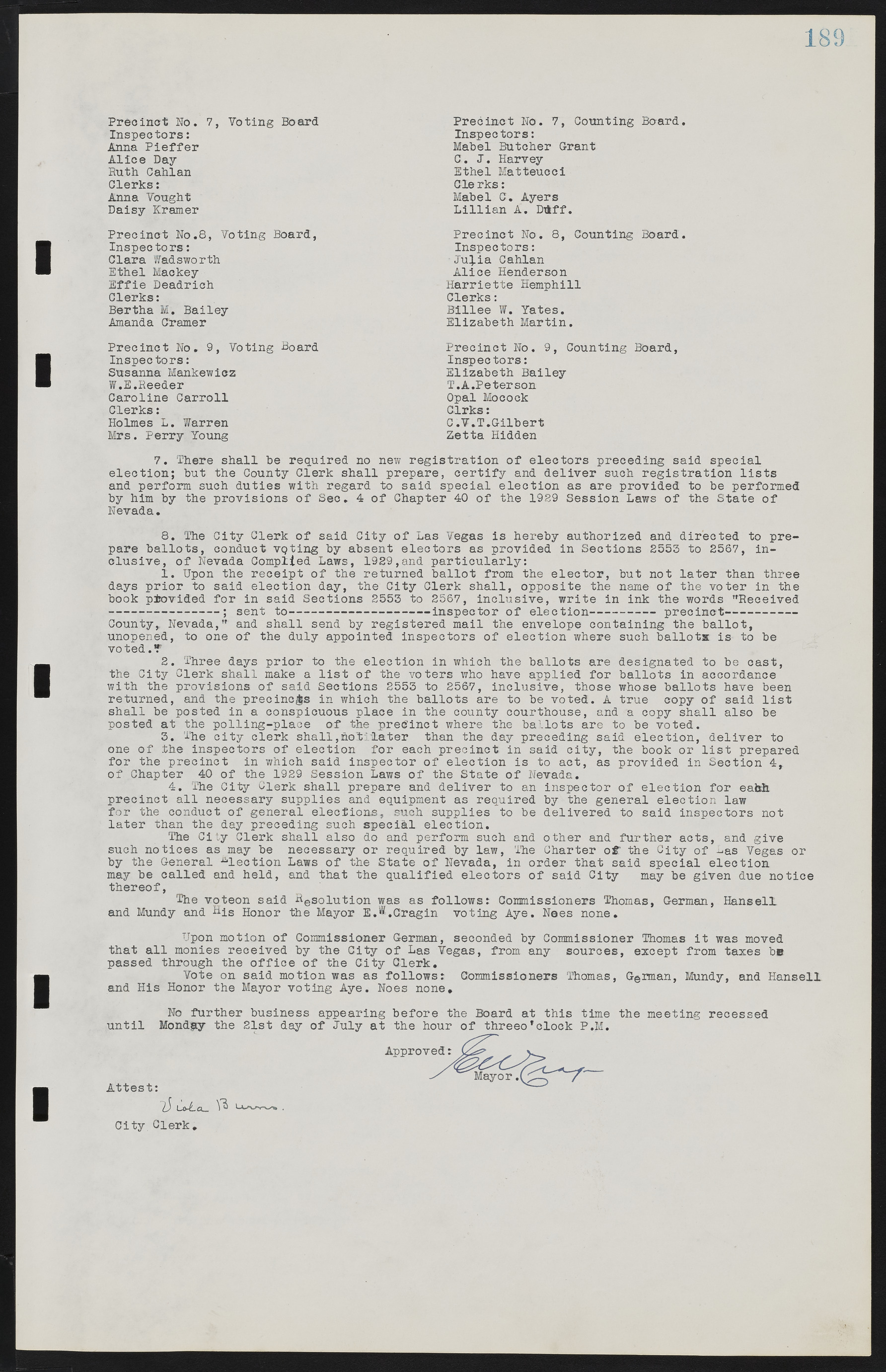 Las Vegas City Commission Minutes, May 14, 1929 to February 11, 1937, lvc000003-195