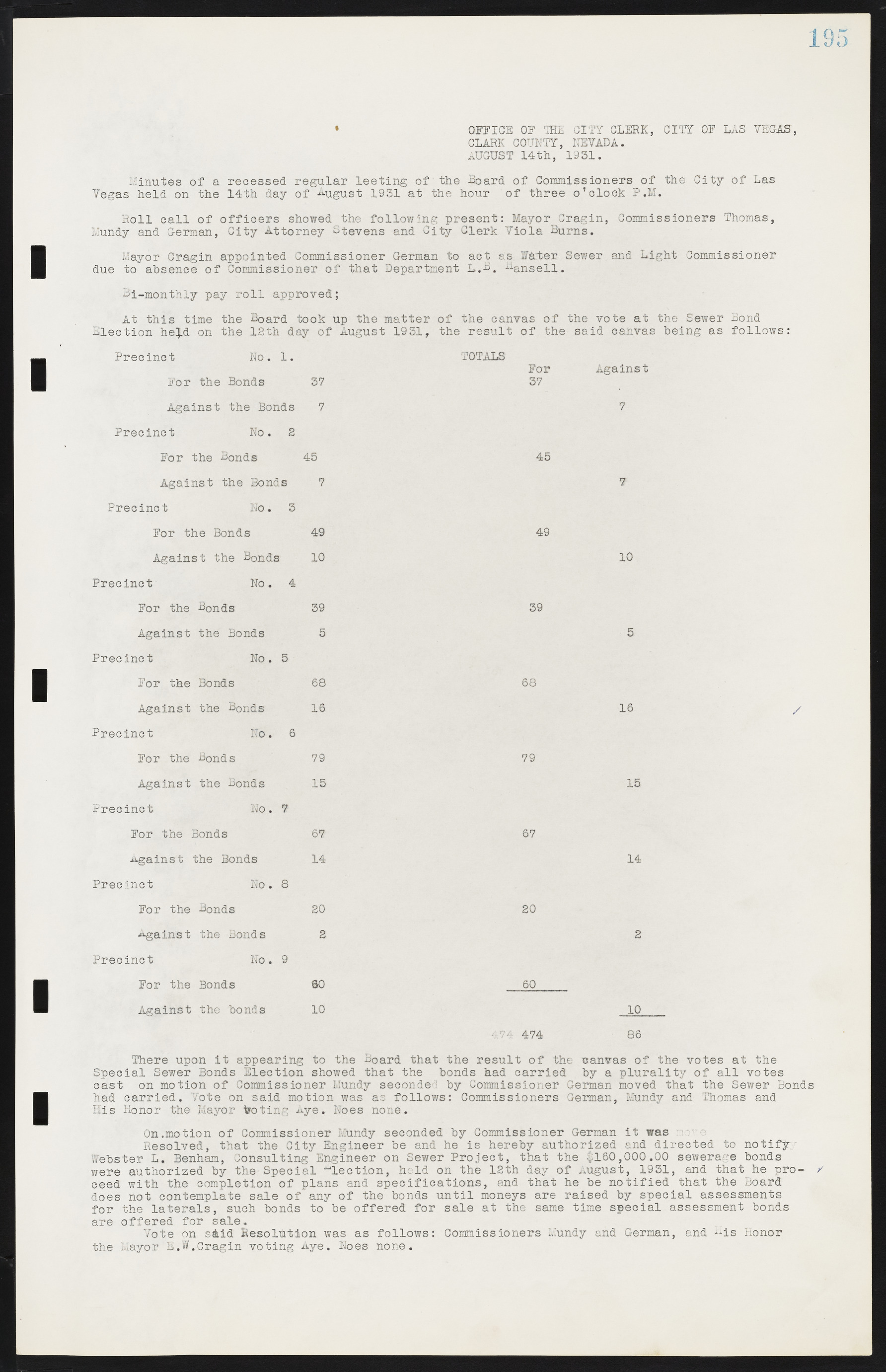 Las Vegas City Commission Minutes, May 14, 1929 to February 11, 1937, lvc000003-201