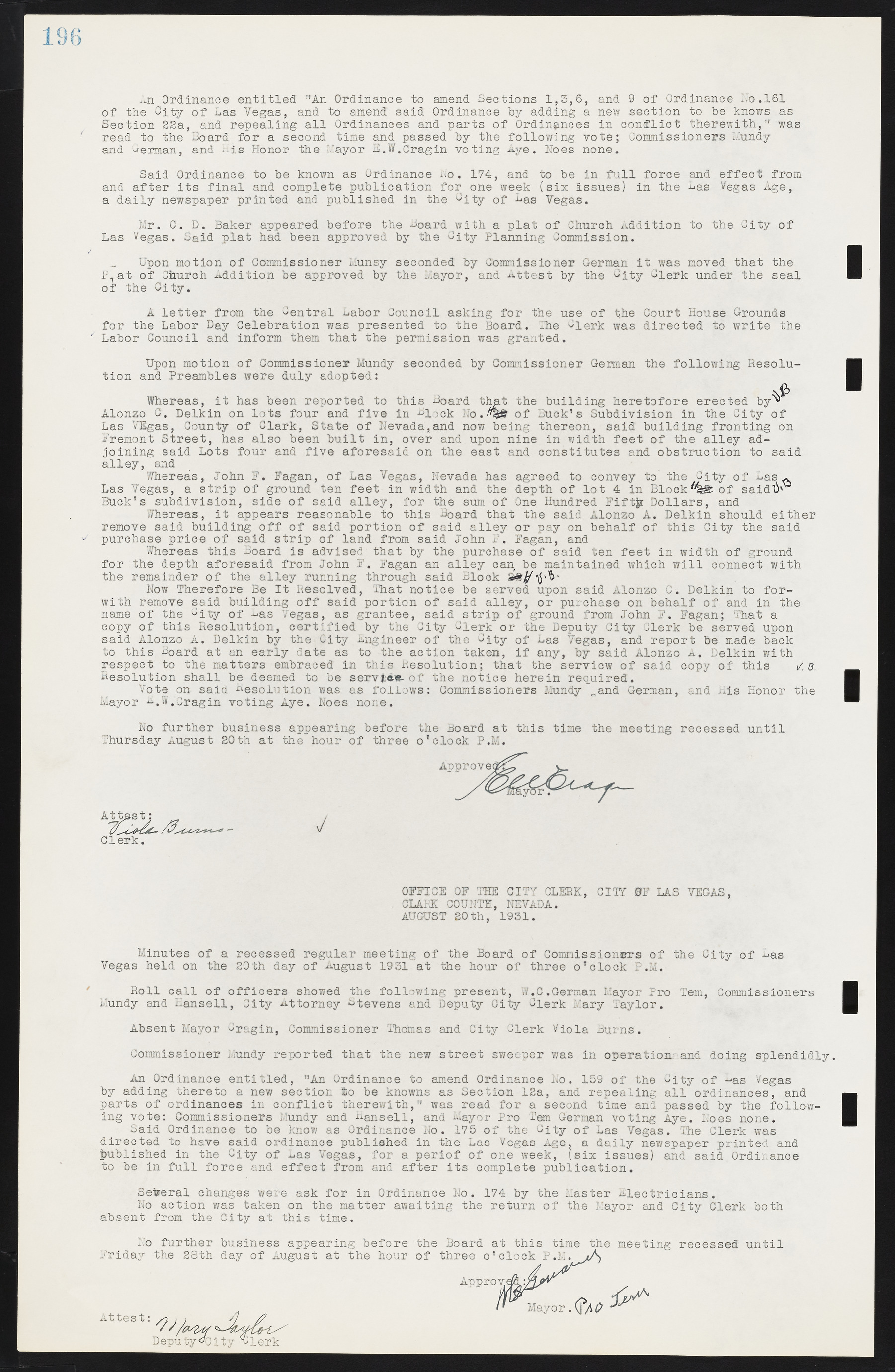 Las Vegas City Commission Minutes, May 14, 1929 to February 11, 1937, lvc000003-202