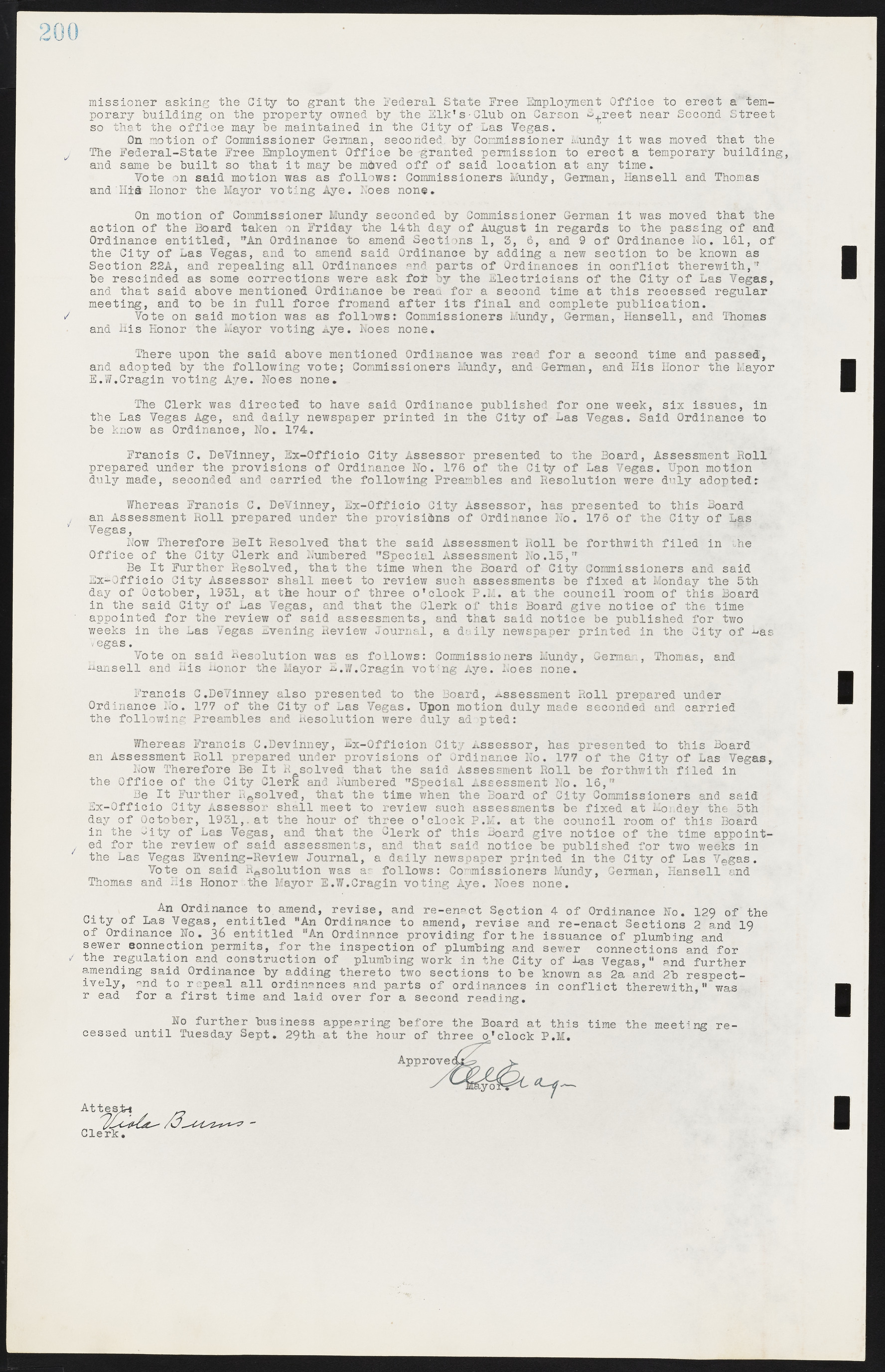 Las Vegas City Commission Minutes, May 14, 1929 to February 11, 1937, lvc000003-206