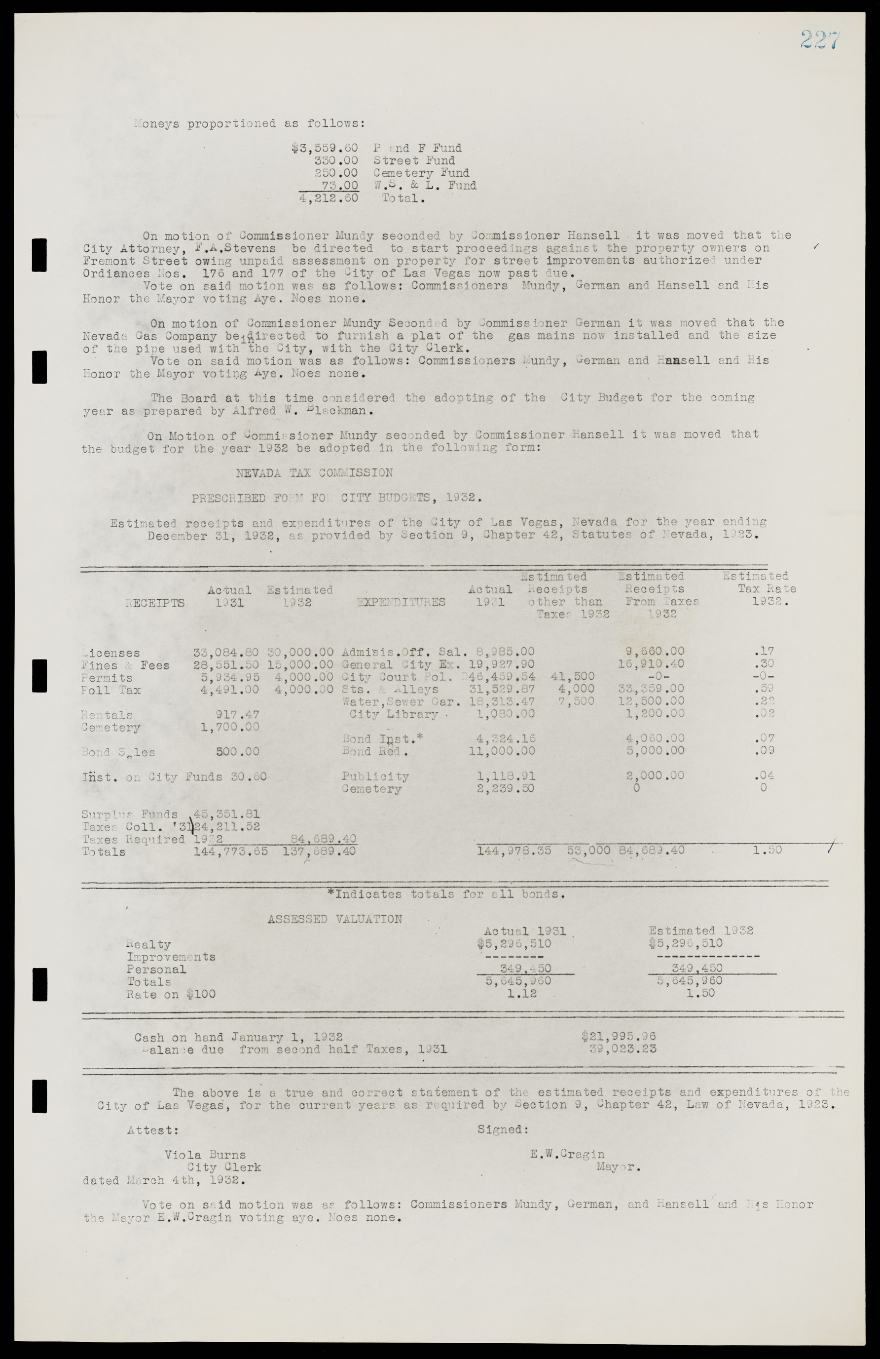 Las Vegas City Commission Minutes, May 14, 1929 to February 11, 1937, lvc000003-233