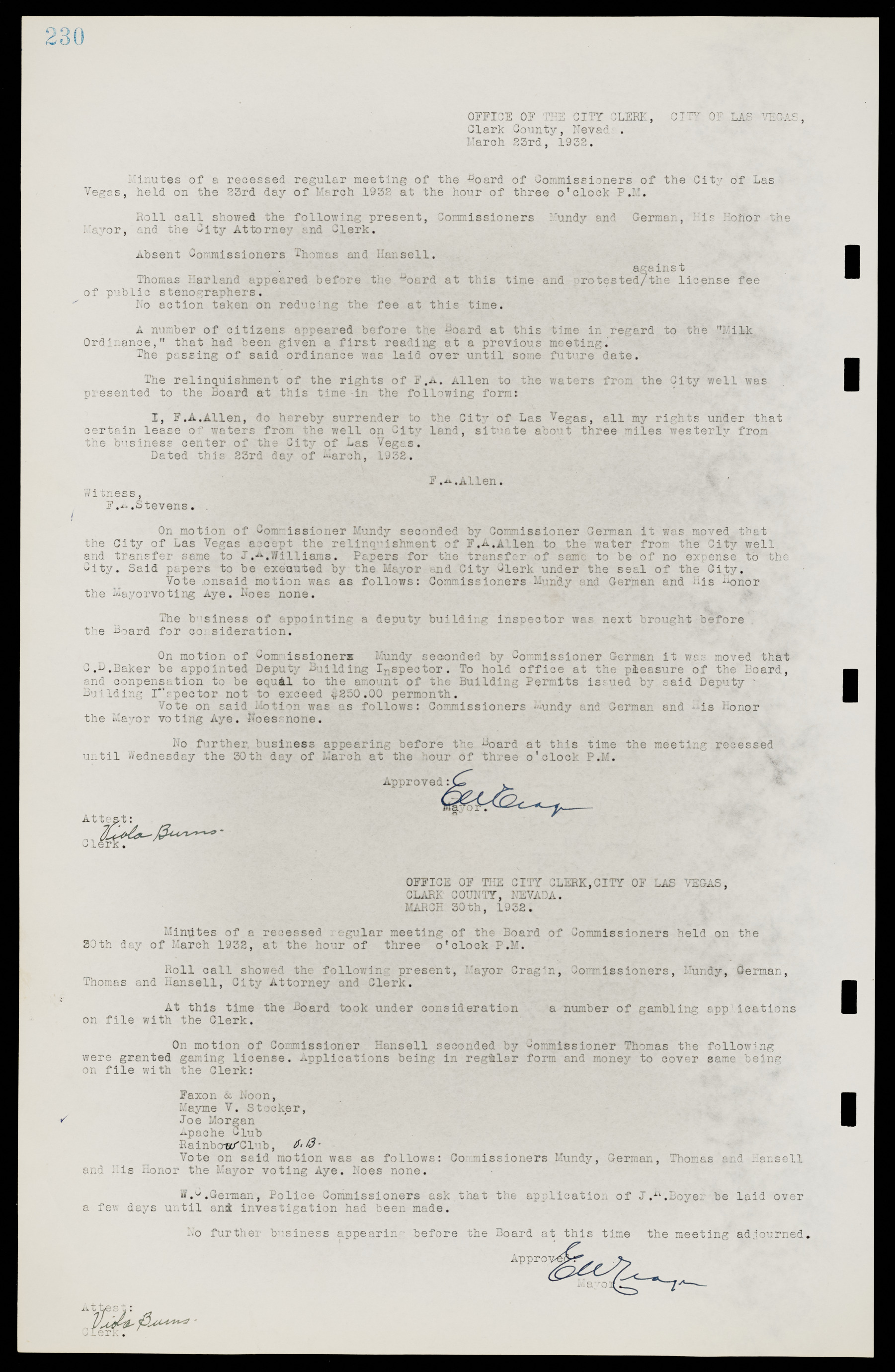 Las Vegas City Commission Minutes, May 14, 1929 to February 11, 1937, lvc000003-236