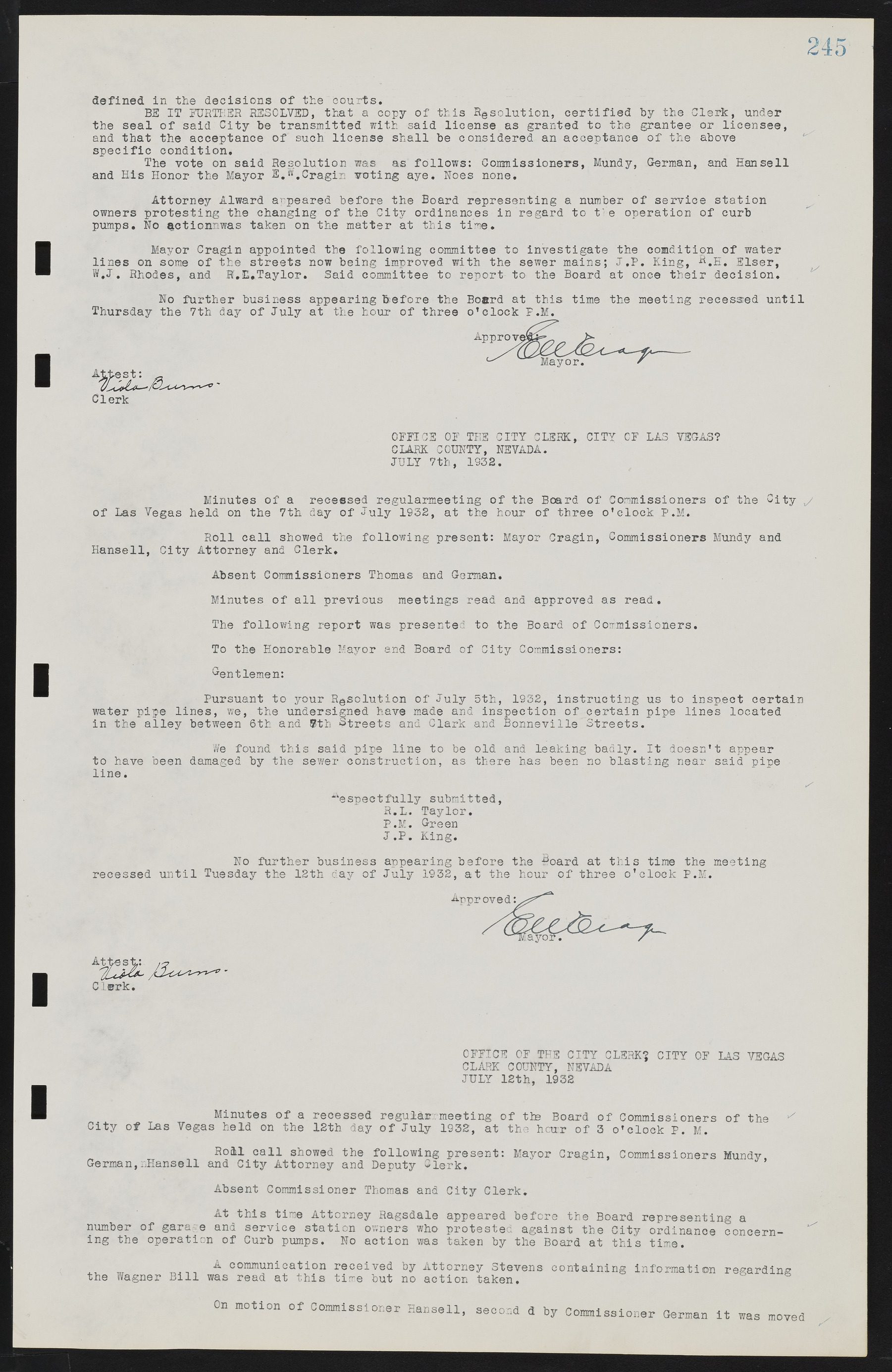 Las Vegas City Commission Minutes, May 14, 1929 to February 11, 1937, lvc000003-251