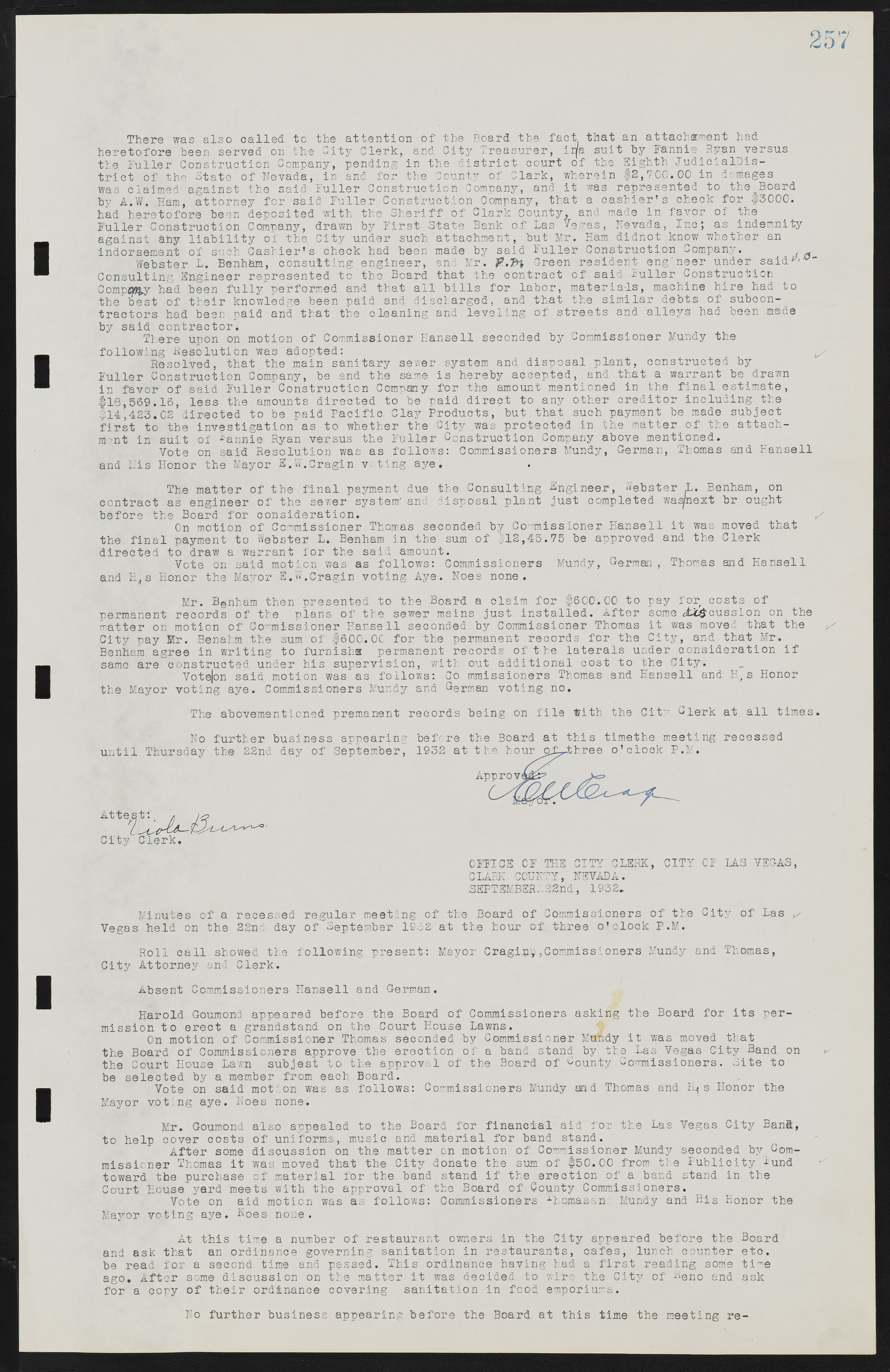 Las Vegas City Commission Minutes, May 14, 1929 to February 11, 1937, lvc000003-263