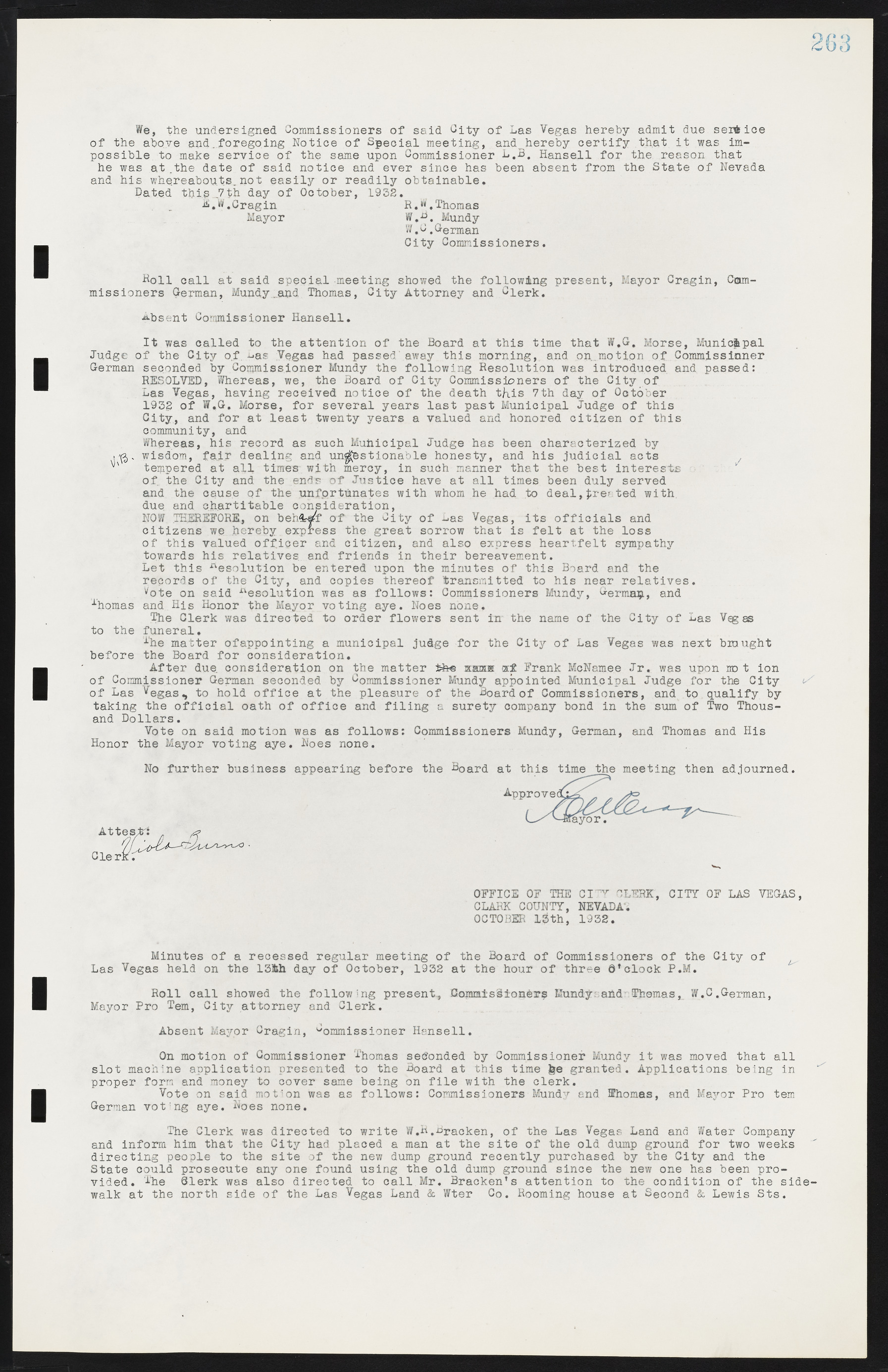 Las Vegas City Commission Minutes, May 14, 1929 to February 11, 1937, lvc000003-269