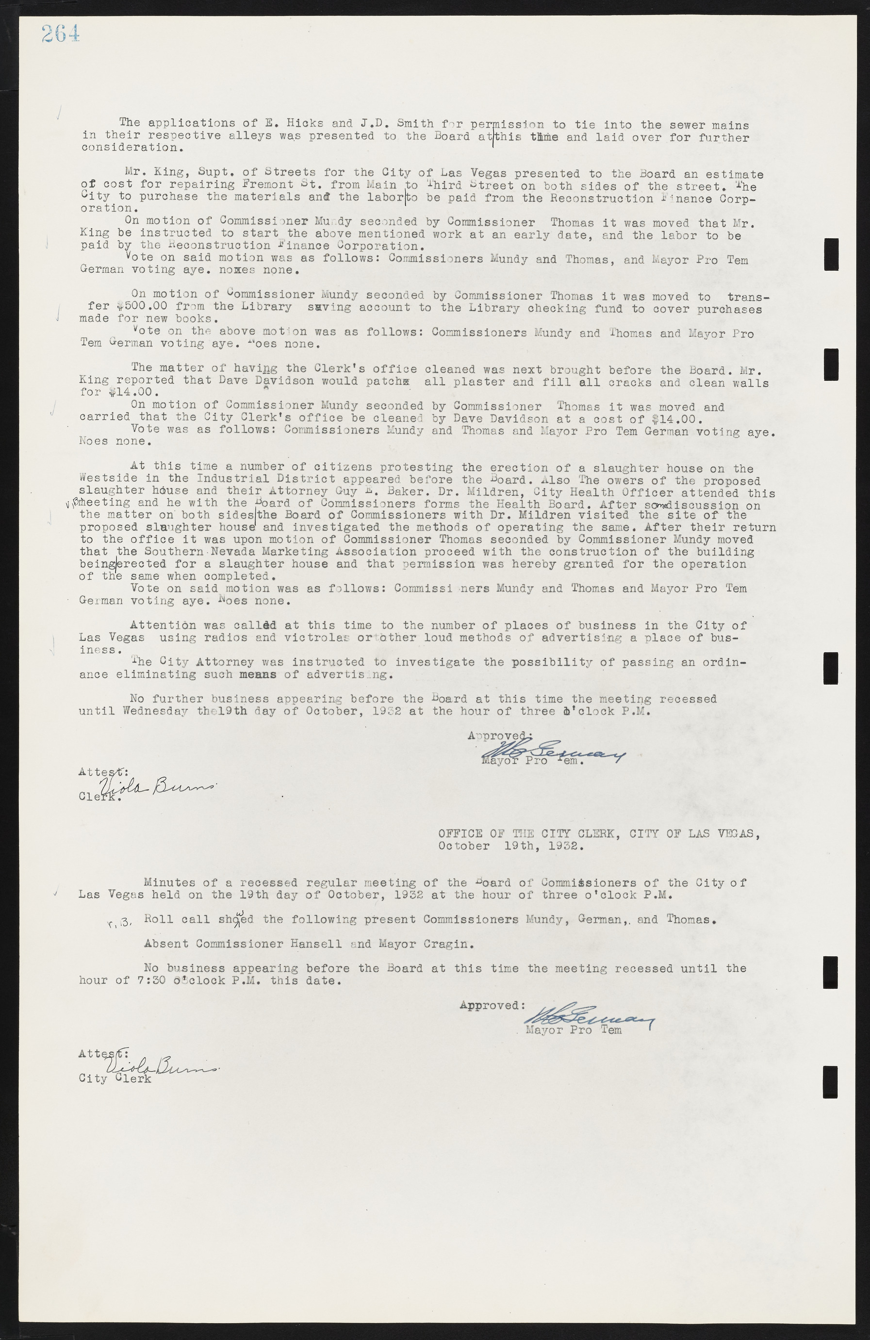 Las Vegas City Commission Minutes, May 14, 1929 to February 11, 1937, lvc000003-270