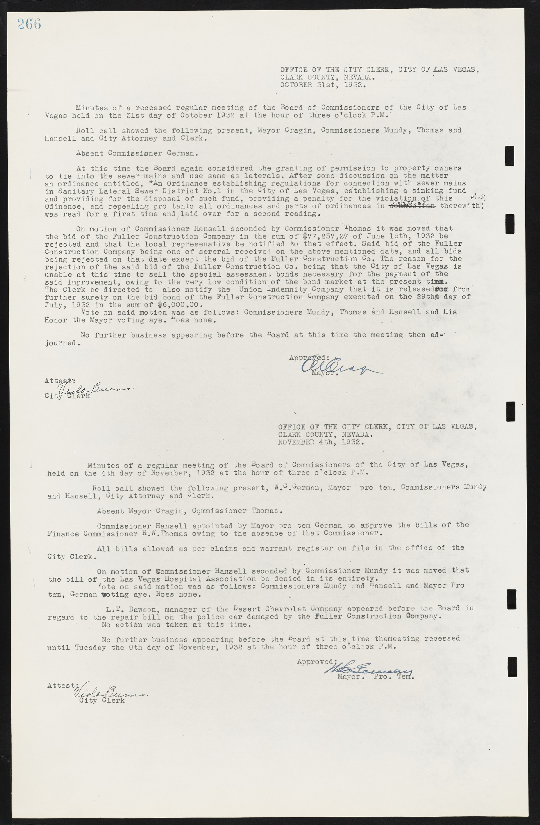 Las Vegas City Commission Minutes, May 14, 1929 to February 11, 1937, lvc000003-272