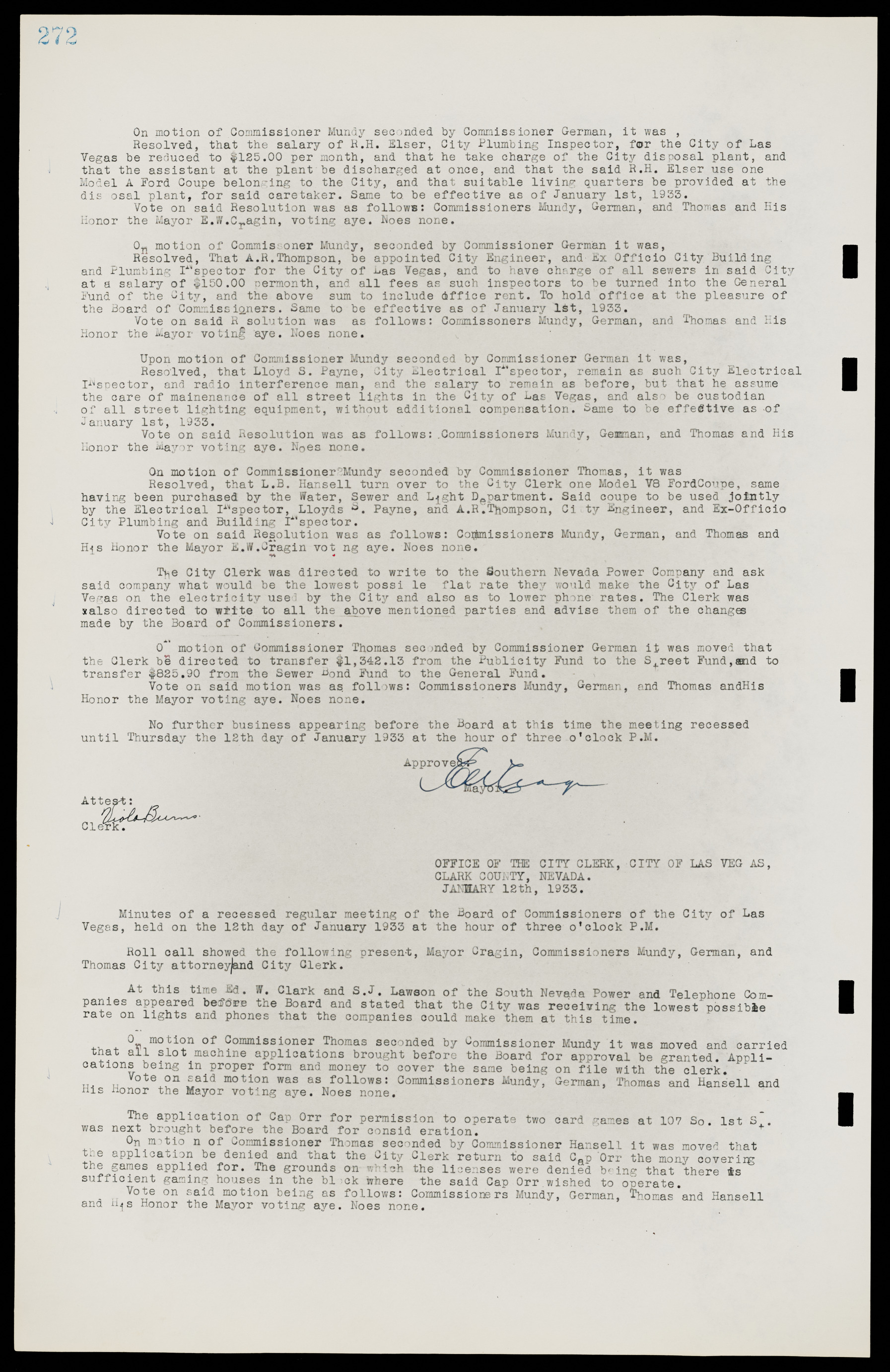 Las Vegas City Commission Minutes, May 14, 1929 to February 11, 1937, lvc000003-278