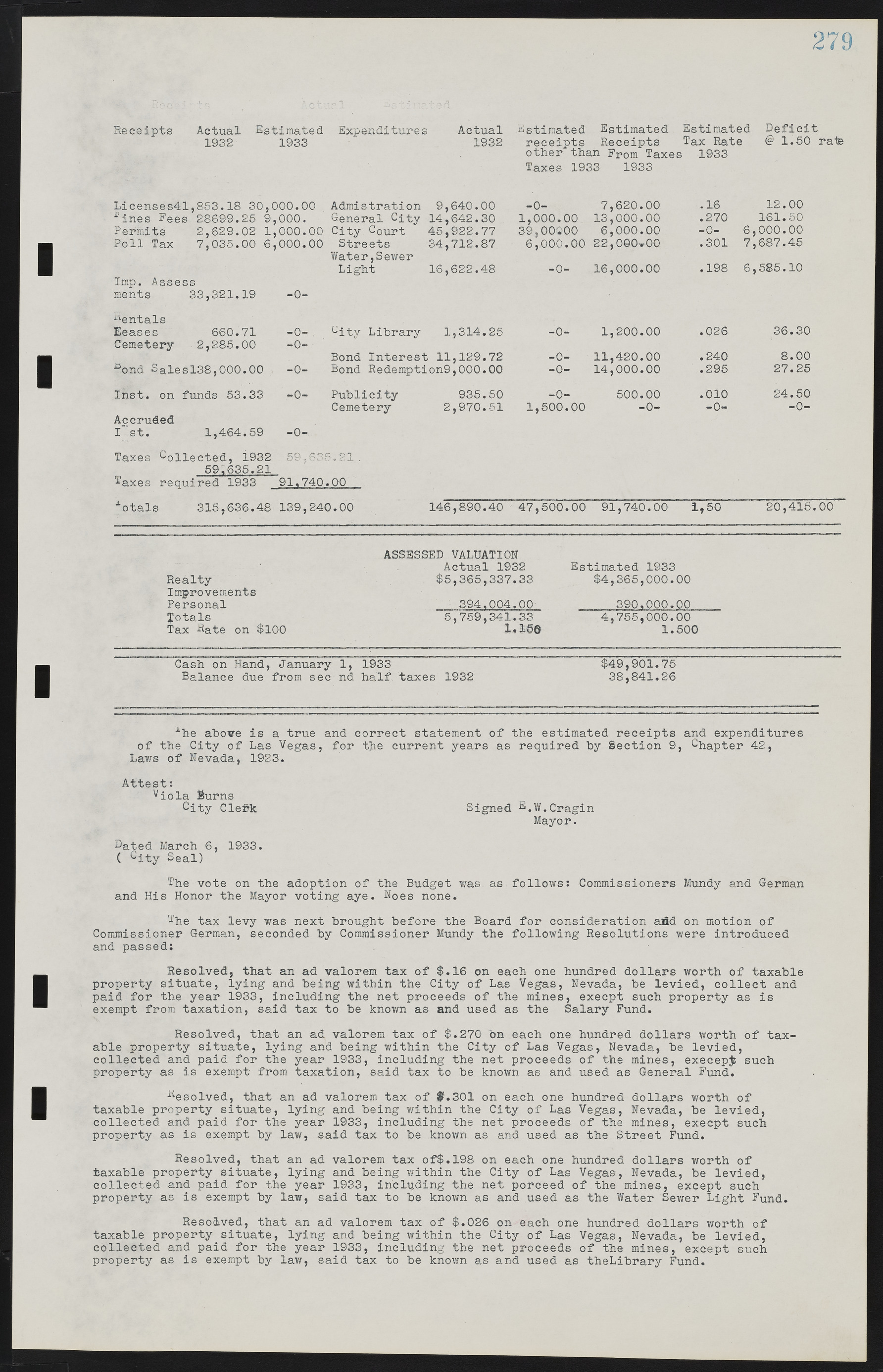 Las Vegas City Commission Minutes, May 14, 1929 to February 11, 1937, lvc000003-285