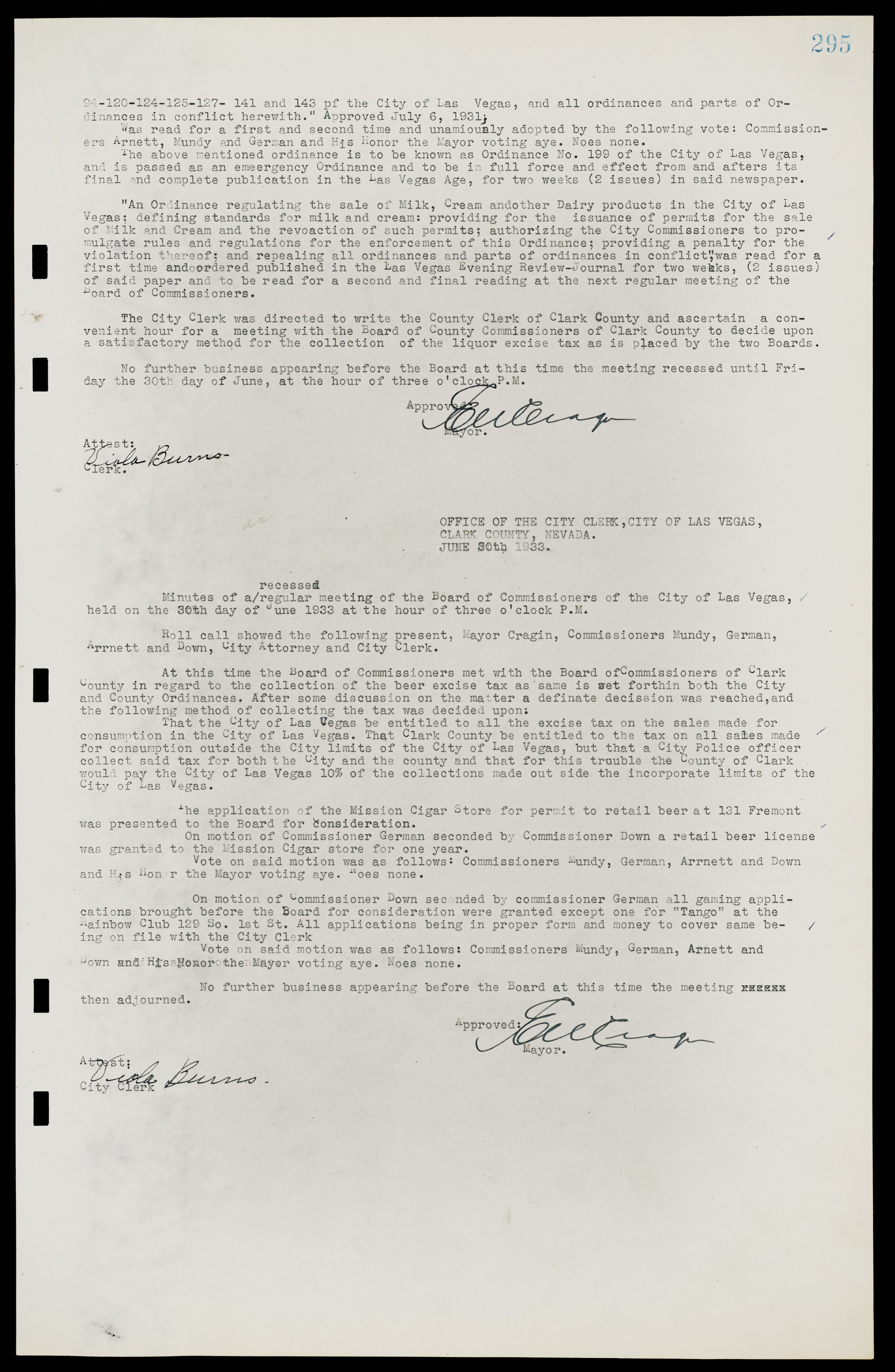 Las Vegas City Commission Minutes, May 14, 1929 to February 11, 1937, lvc000003-302