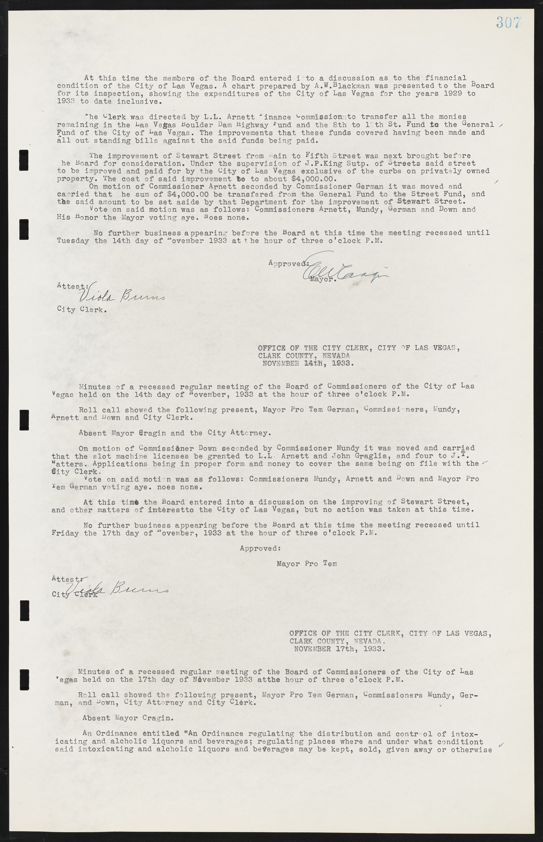 Las Vegas City Commission Minutes, May 14, 1929 to February 11, 1937, lvc000003-314