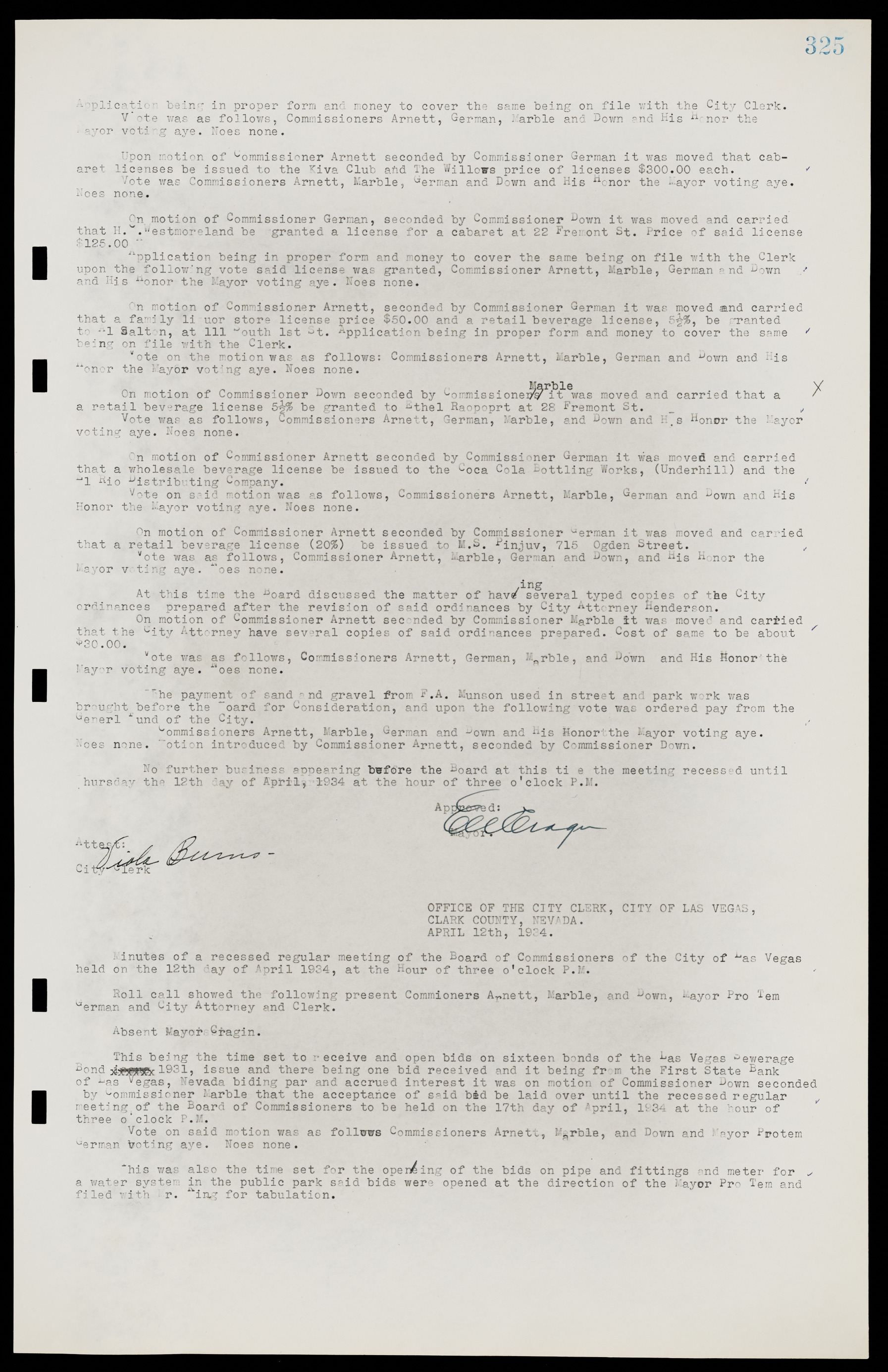 Las Vegas City Commission Minutes, May 14, 1929 to February 11, 1937, lvc000003-332