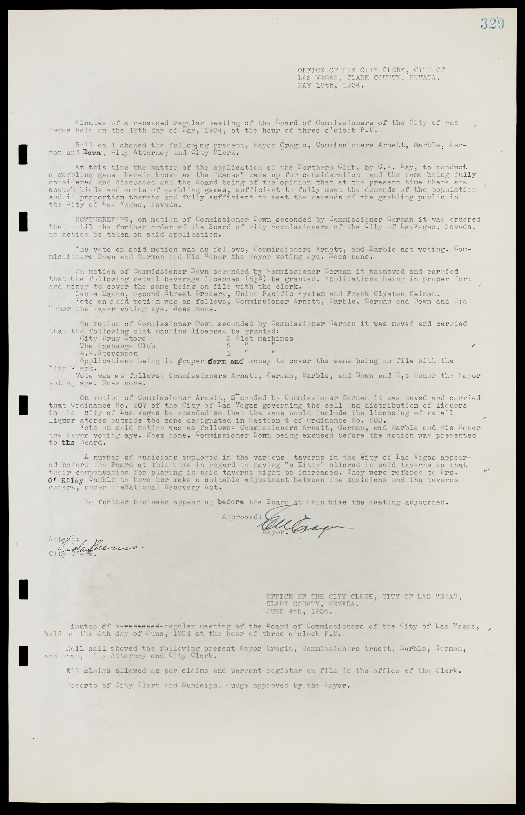 Las Vegas City Commission Minutes, May 14, 1929 to February 11, 1937, lvc000003-336