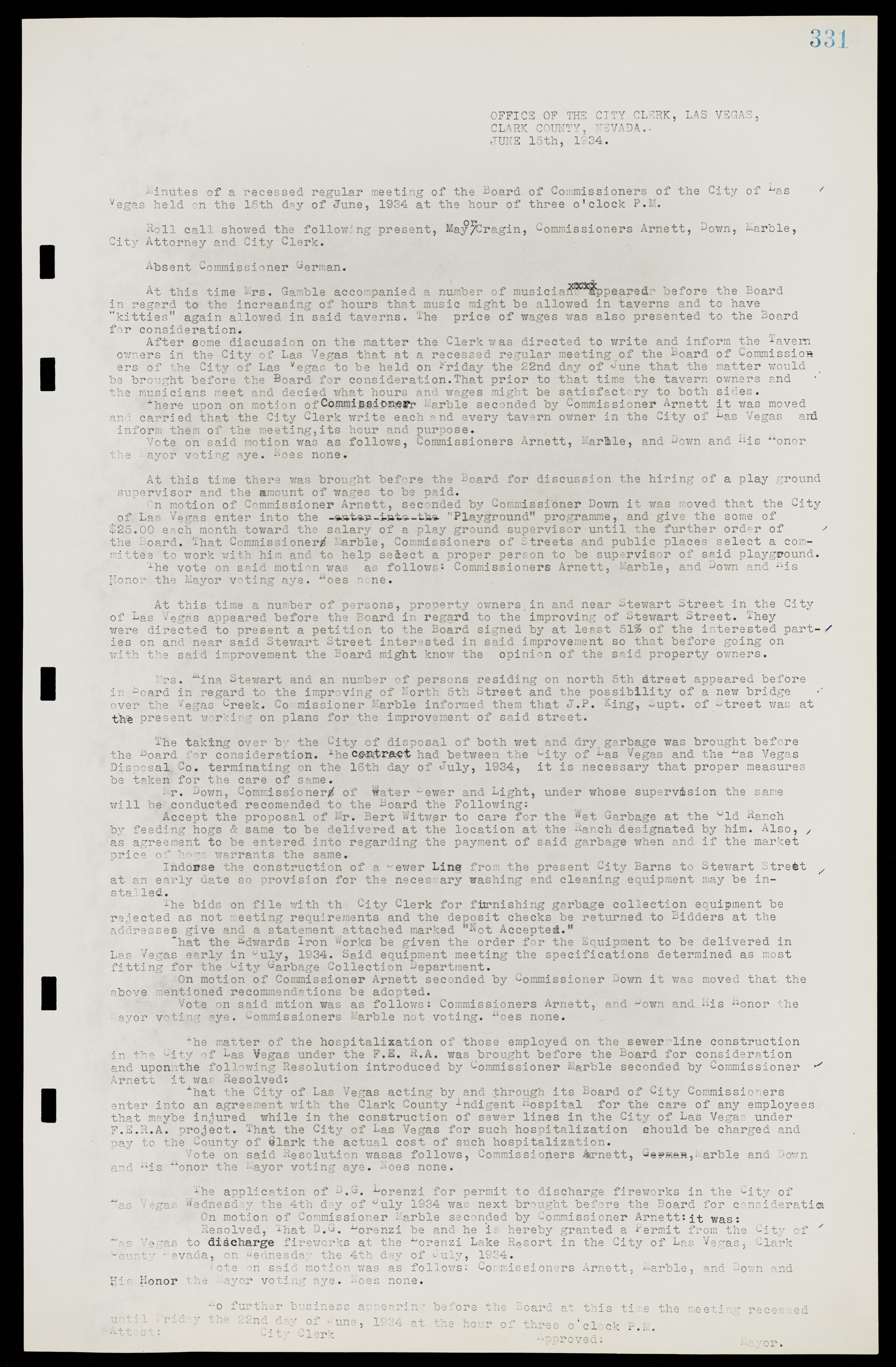 Las Vegas City Commission Minutes, May 14, 1929 to February 11, 1937, lvc000003-338