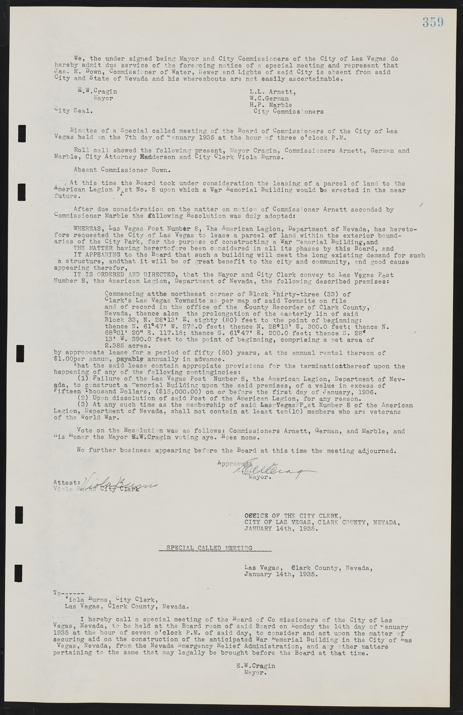 Las Vegas City Commission Minutes, May 14, 1929 to February 11, 1937, lvc000003-366