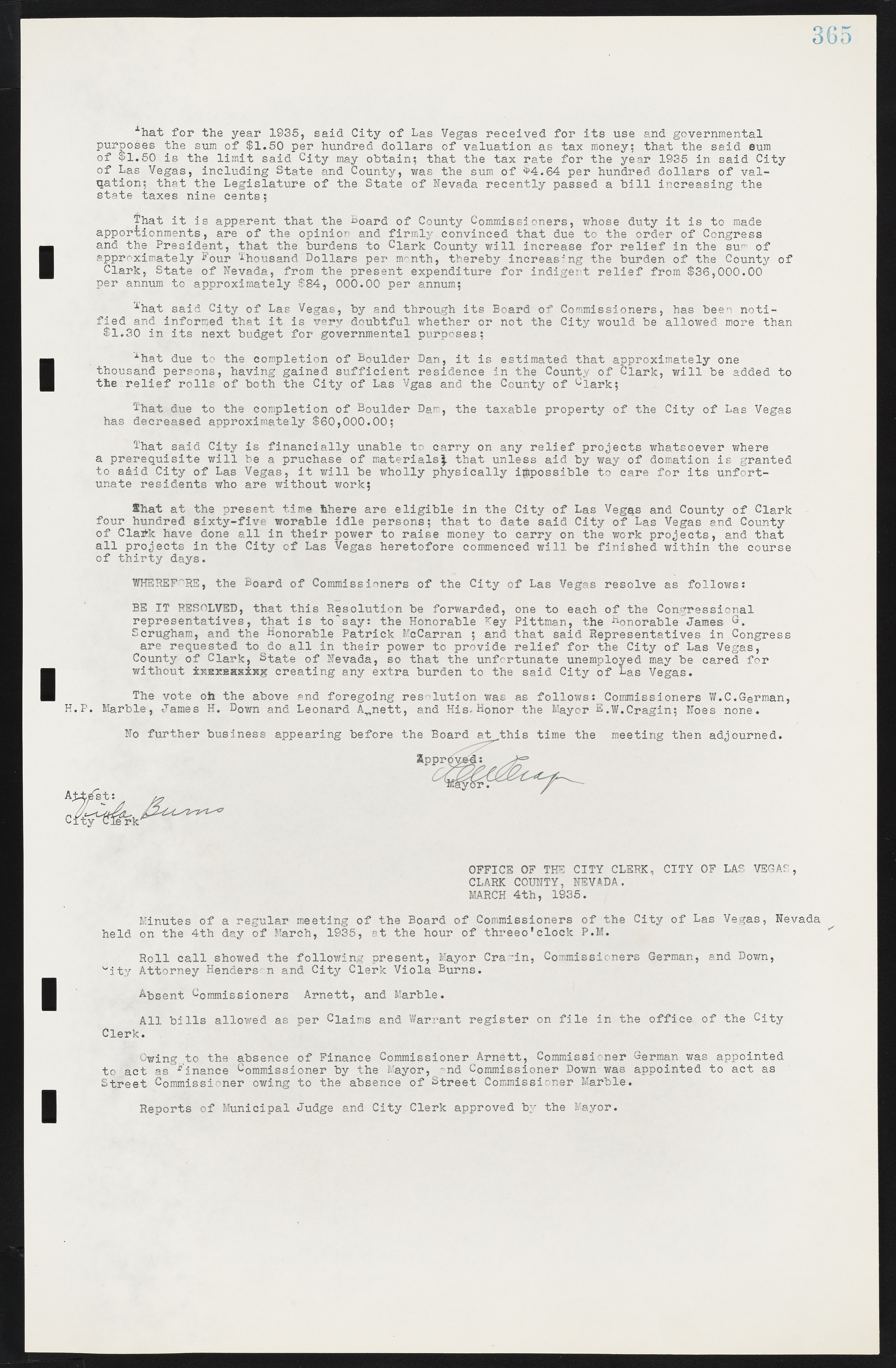 Las Vegas City Commission Minutes, May 14, 1929 to February 11, 1937, lvc000003-372