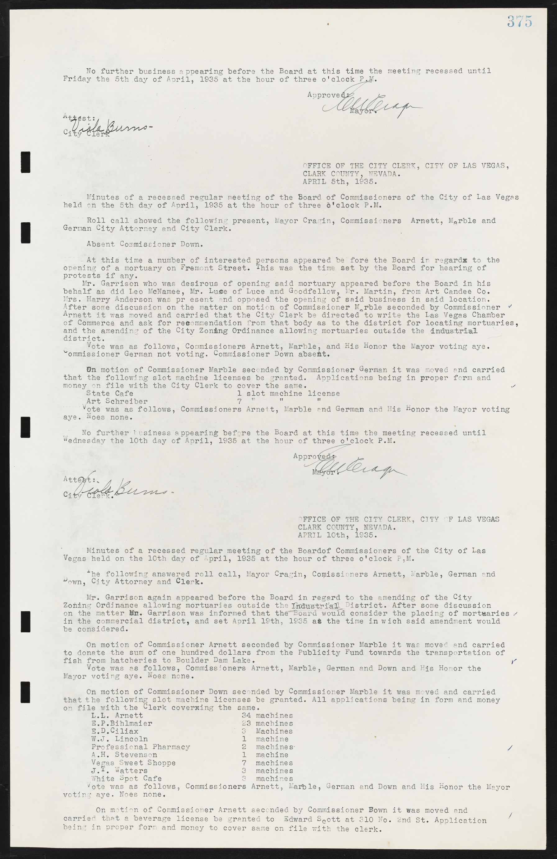 Las Vegas City Commission Minutes, May 14, 1929 to February 11, 1937, lvc000003-382