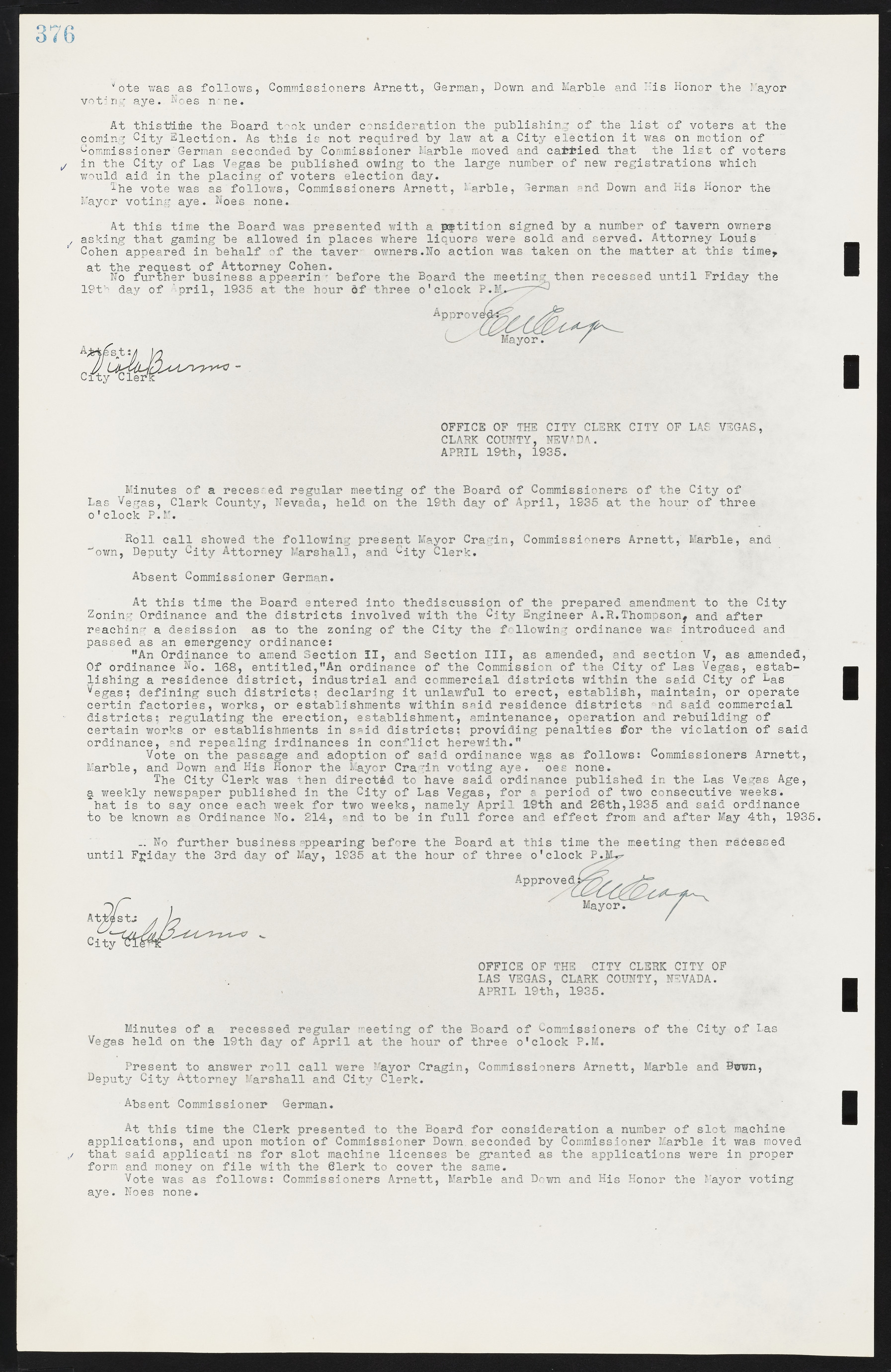 Las Vegas City Commission Minutes, May 14, 1929 to February 11, 1937, lvc000003-383