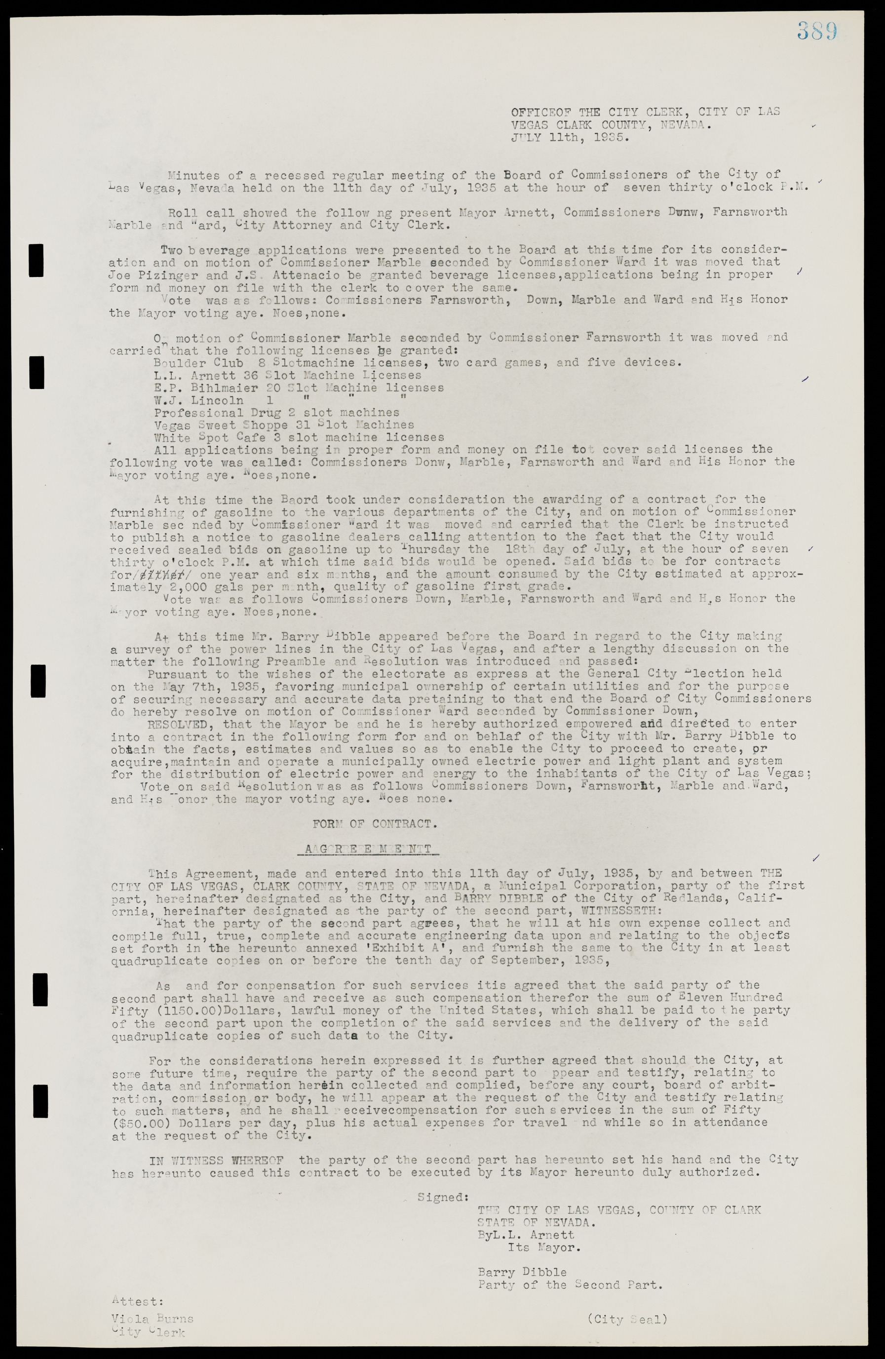 Las Vegas City Commission Minutes, May 14, 1929 to February 11, 1937, lvc000003-396