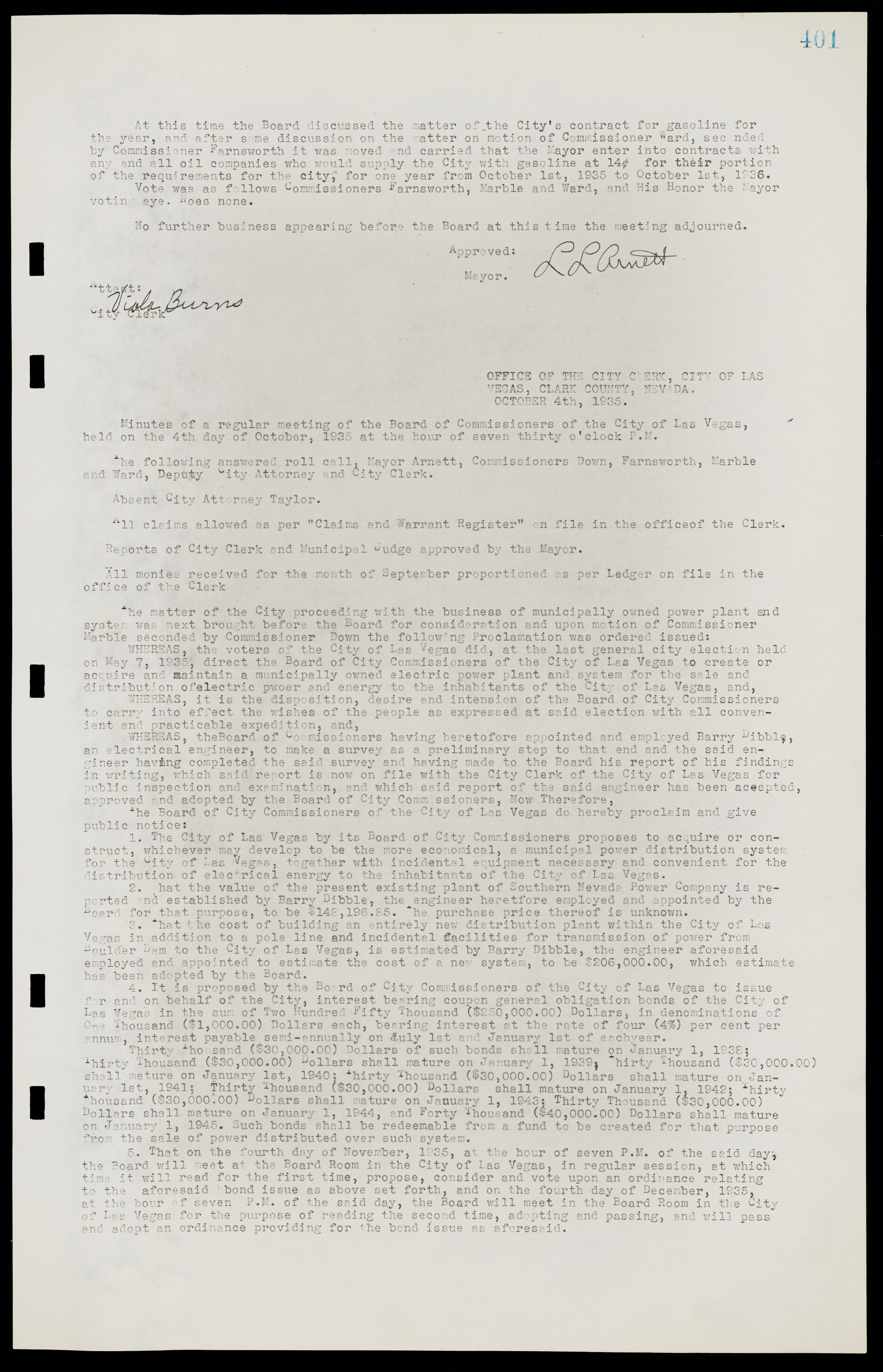 Las Vegas City Commission Minutes, May 14, 1929 to February 11, 1937, lvc000003-408