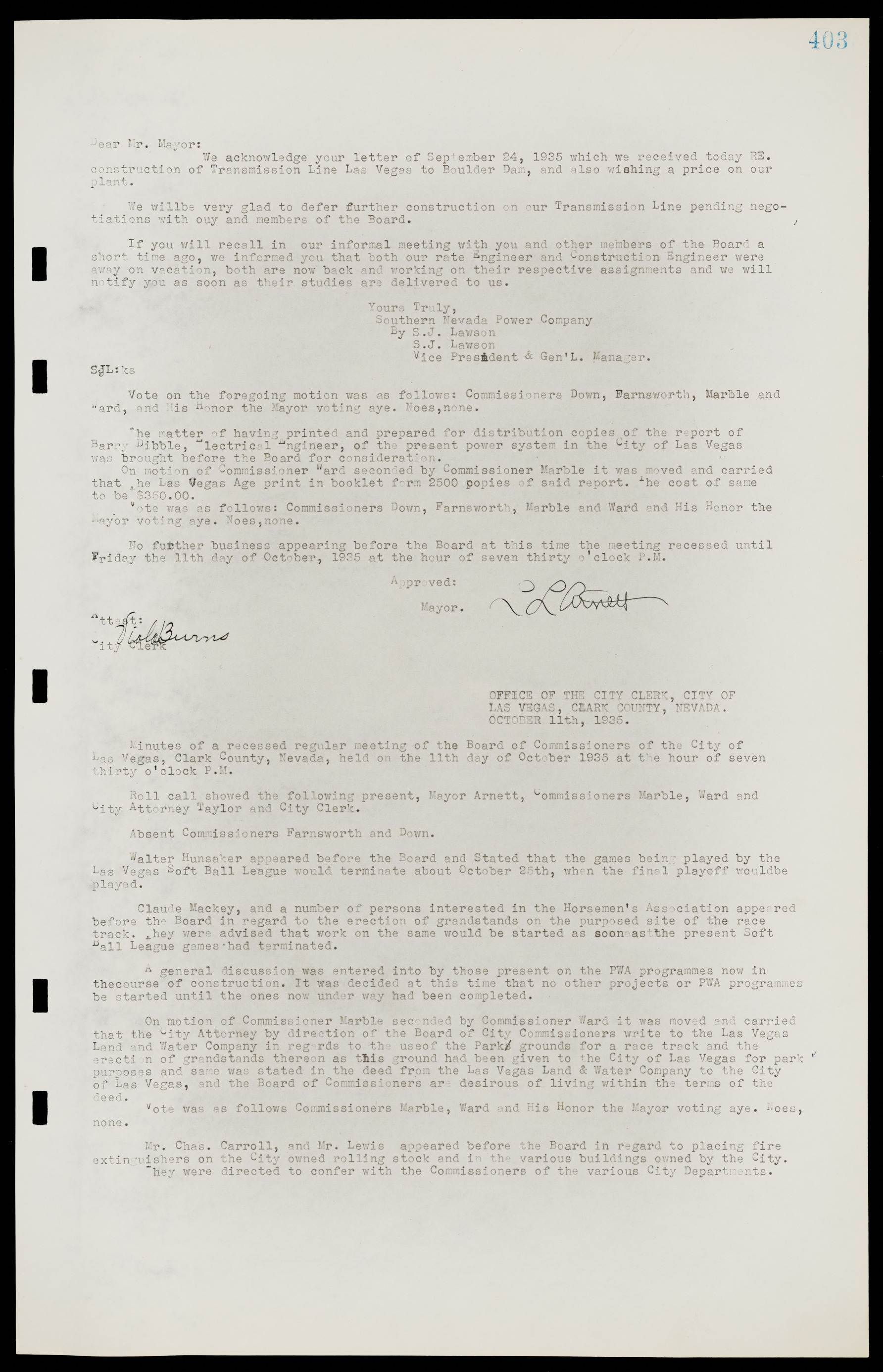 Las Vegas City Commission Minutes, May 14, 1929 to February 11, 1937, lvc000003-410