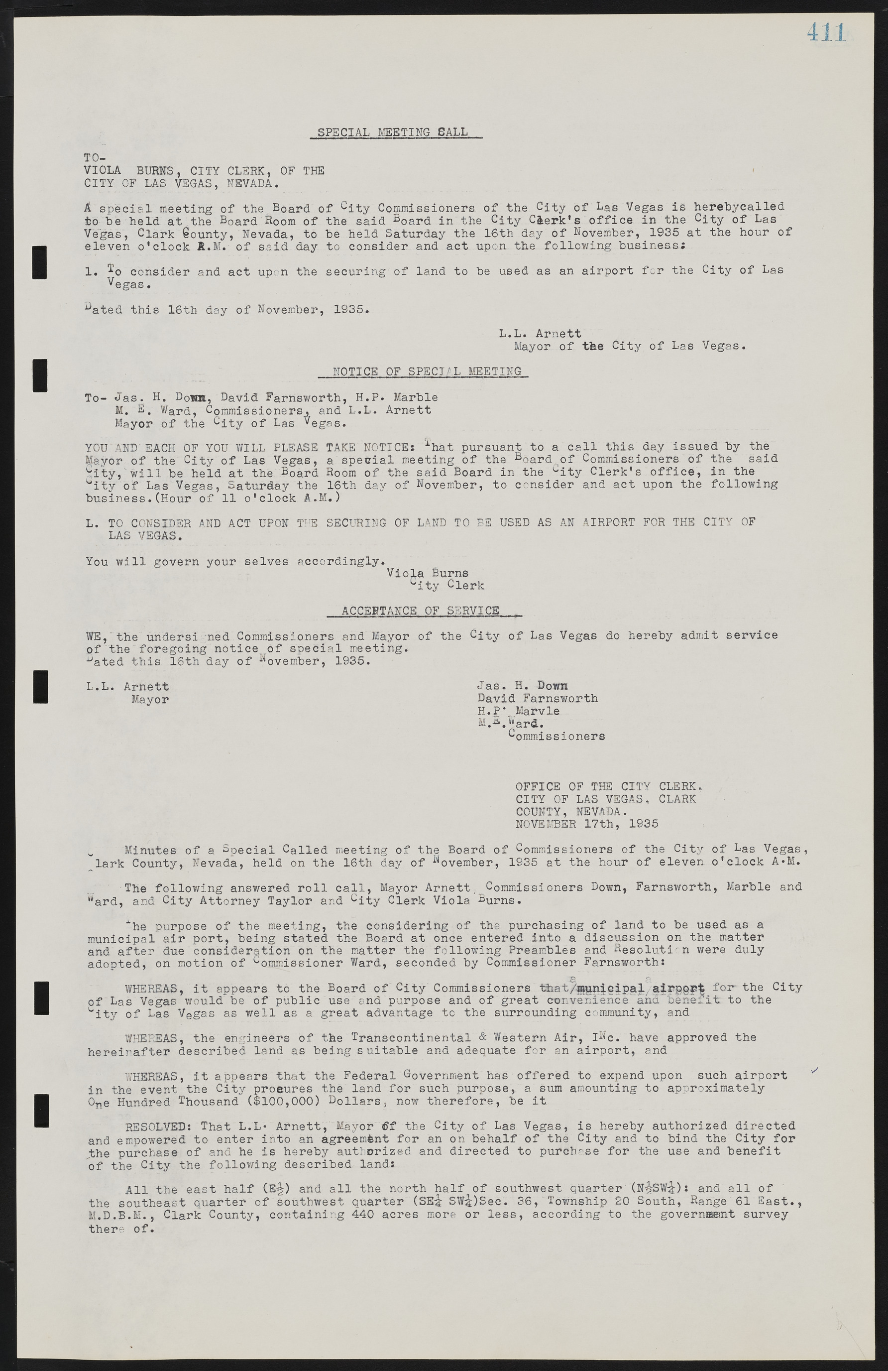 Las Vegas City Commission Minutes, May 14, 1929 to February 11, 1937, lvc000003-418