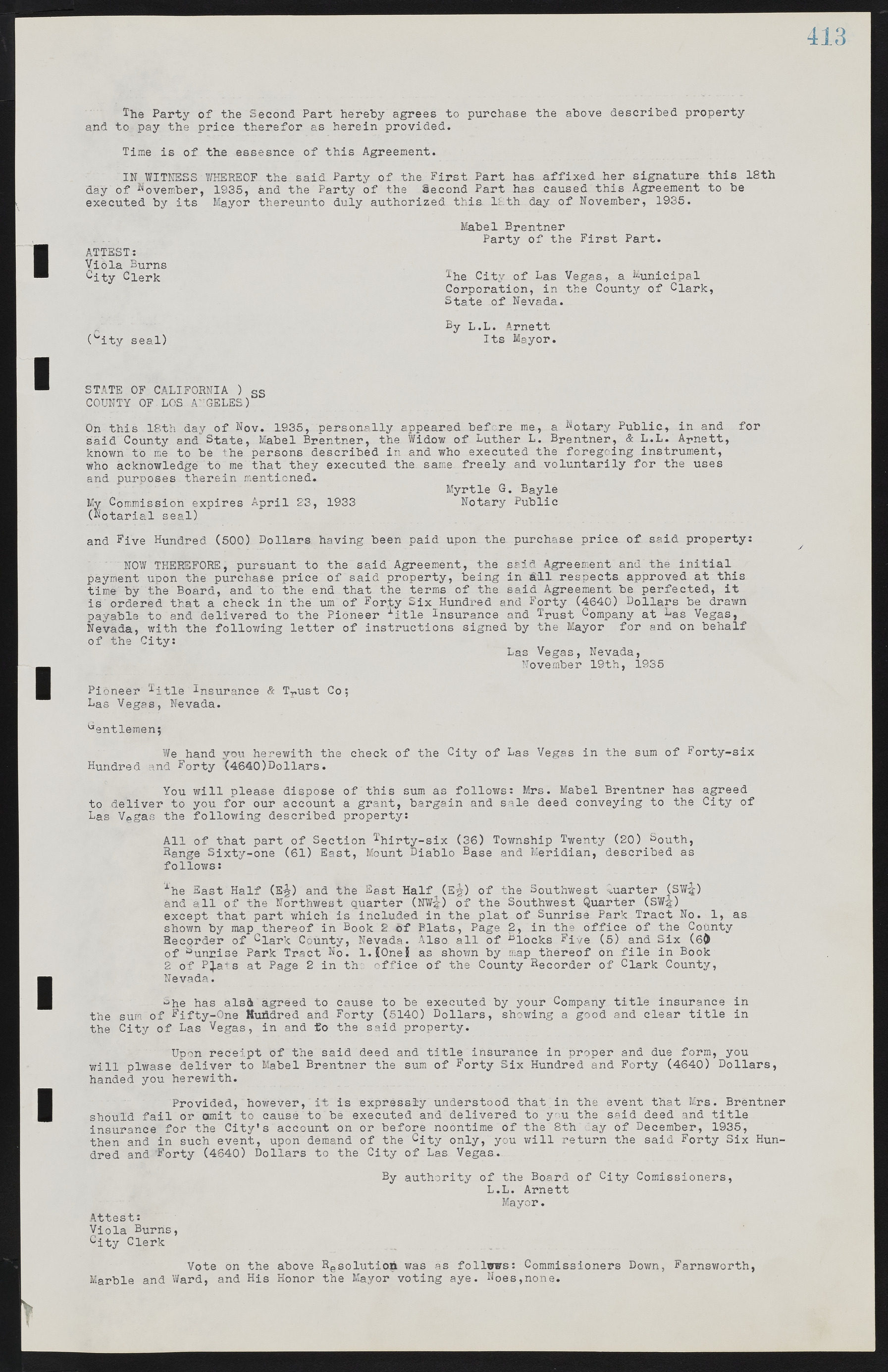 Las Vegas City Commission Minutes, May 14, 1929 to February 11, 1937, lvc000003-420