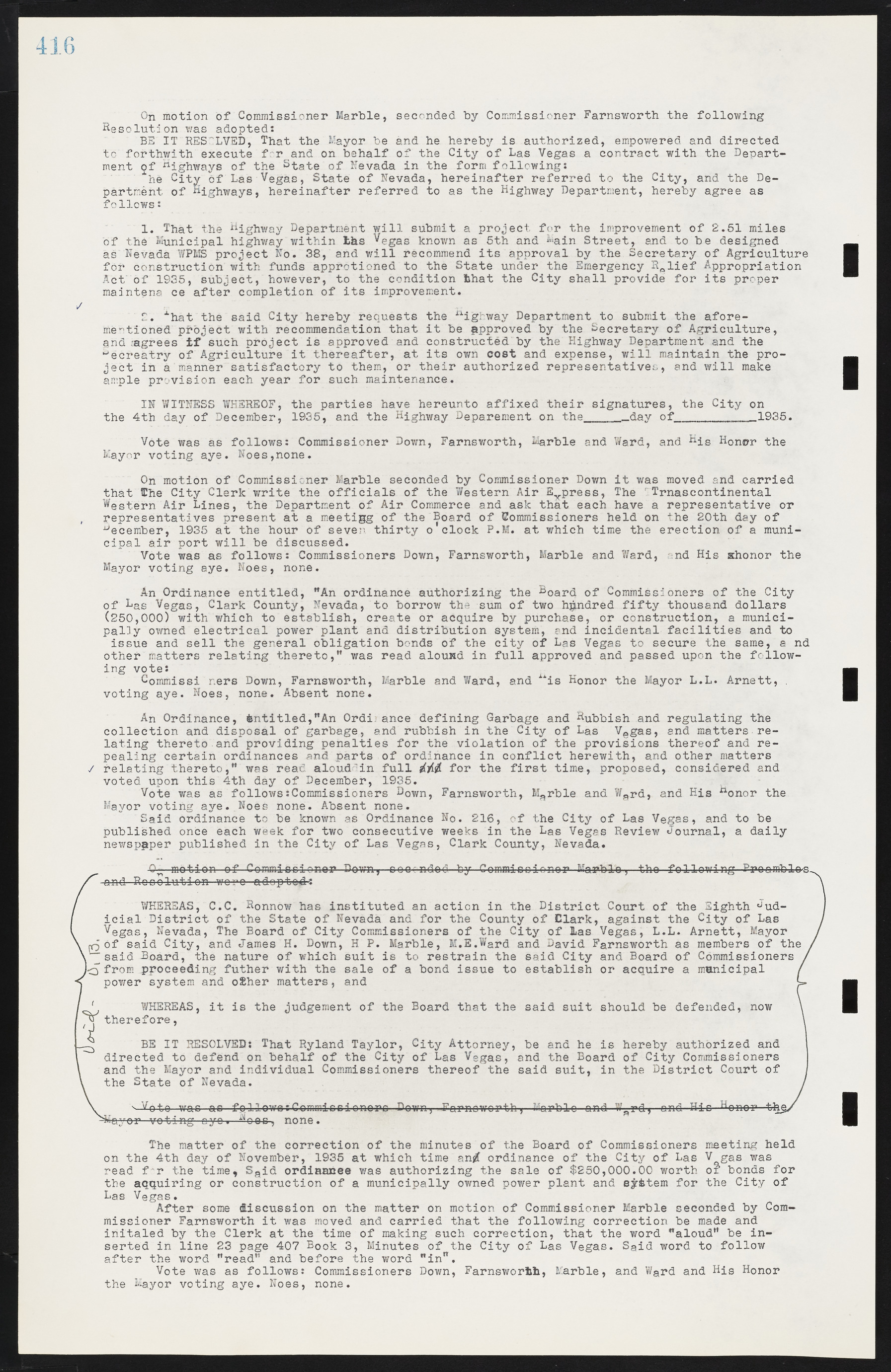 Las Vegas City Commission Minutes, May 14, 1929 to February 11, 1937, lvc000003-423