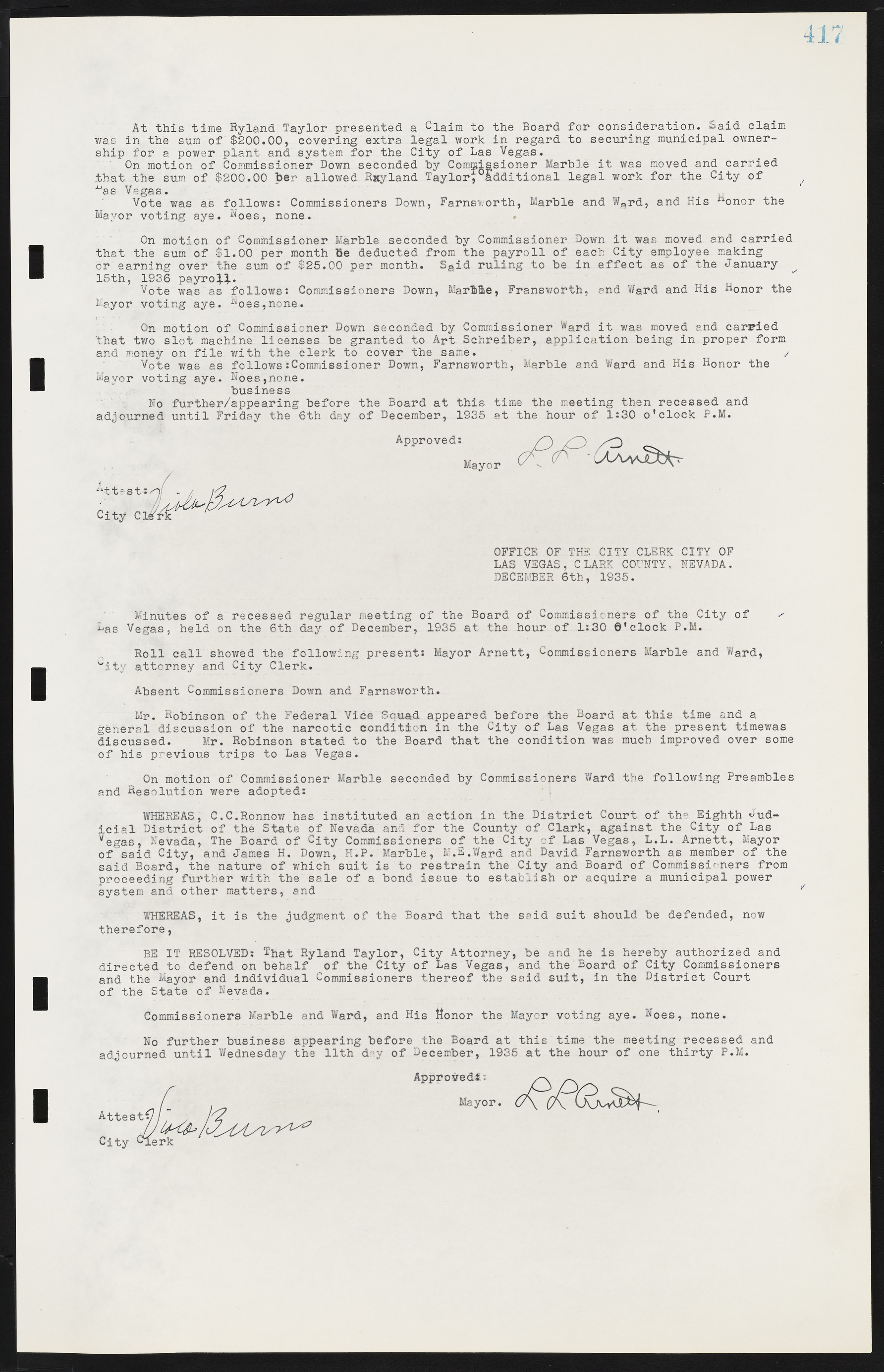 Las Vegas City Commission Minutes, May 14, 1929 to February 11, 1937, lvc000003-424