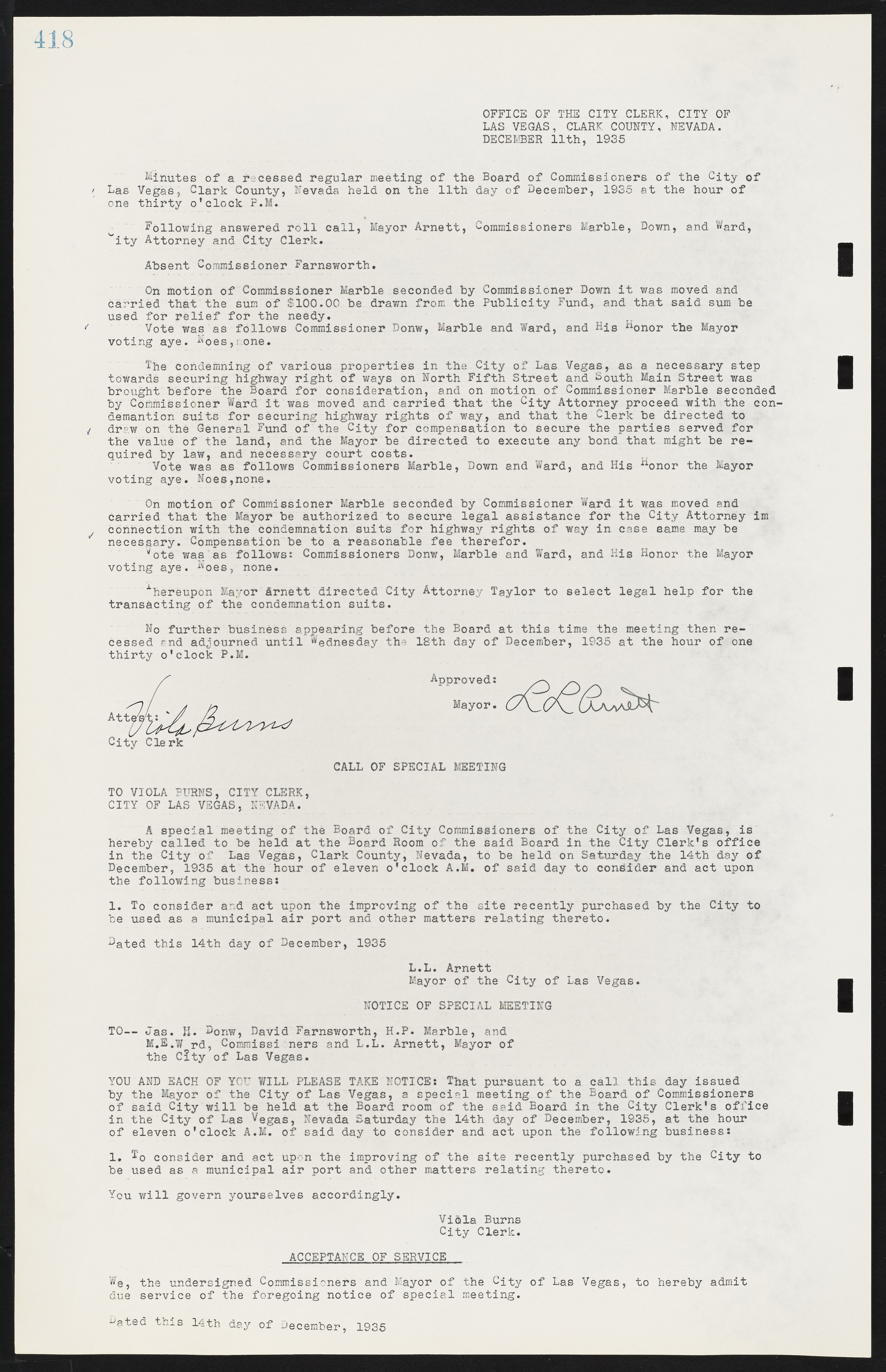 Las Vegas City Commission Minutes, May 14, 1929 to February 11, 1937, lvc000003-425